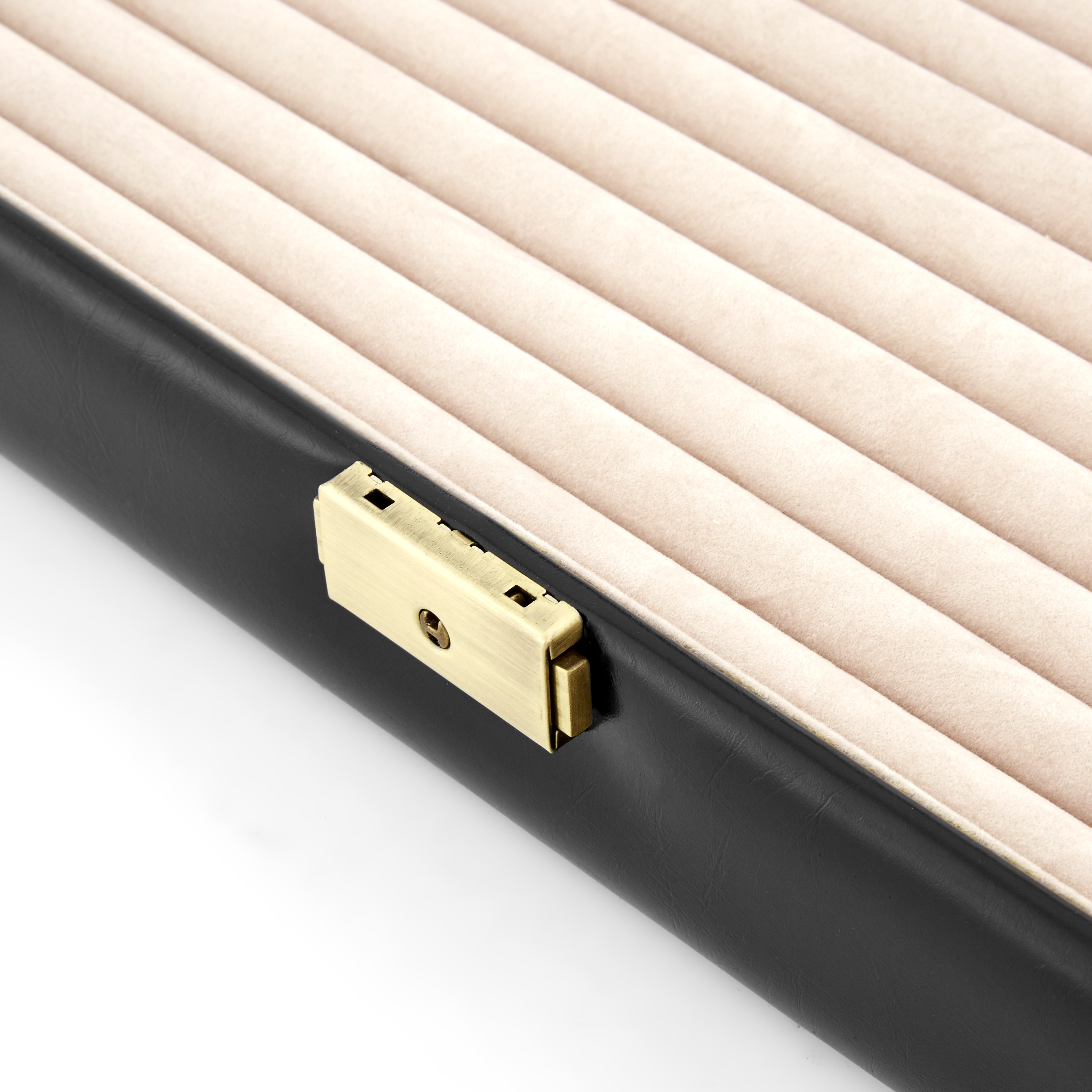 Ebenholz Und Elfenbein Manschettenknöpfe Box - 4