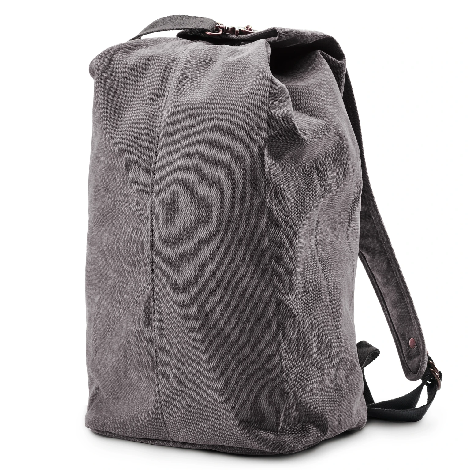 Mochila de Lona Estilo Vintage Gris Mochila de Lona Estilo Vintage Gris