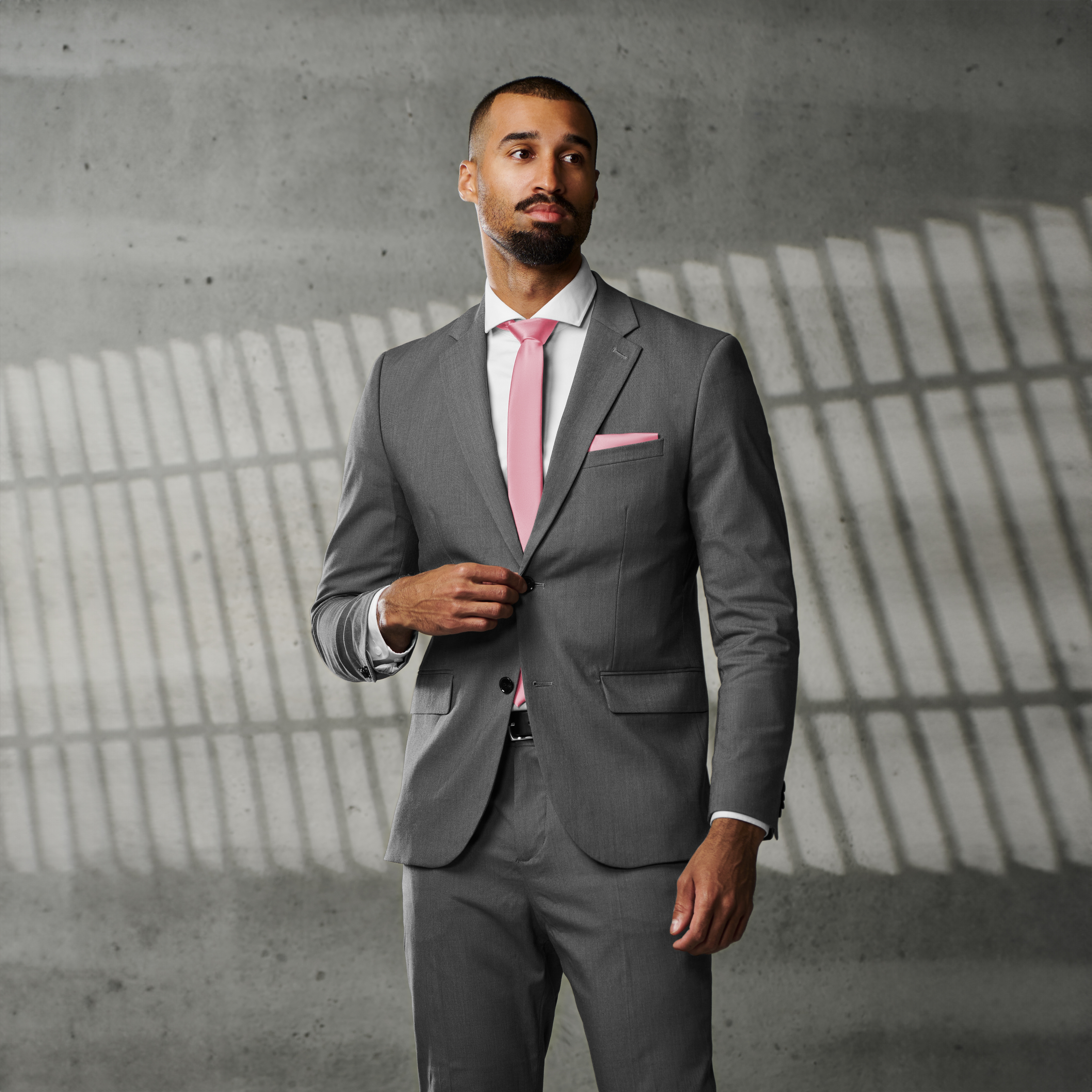 Gravata Slim Algodão Floral Colorida