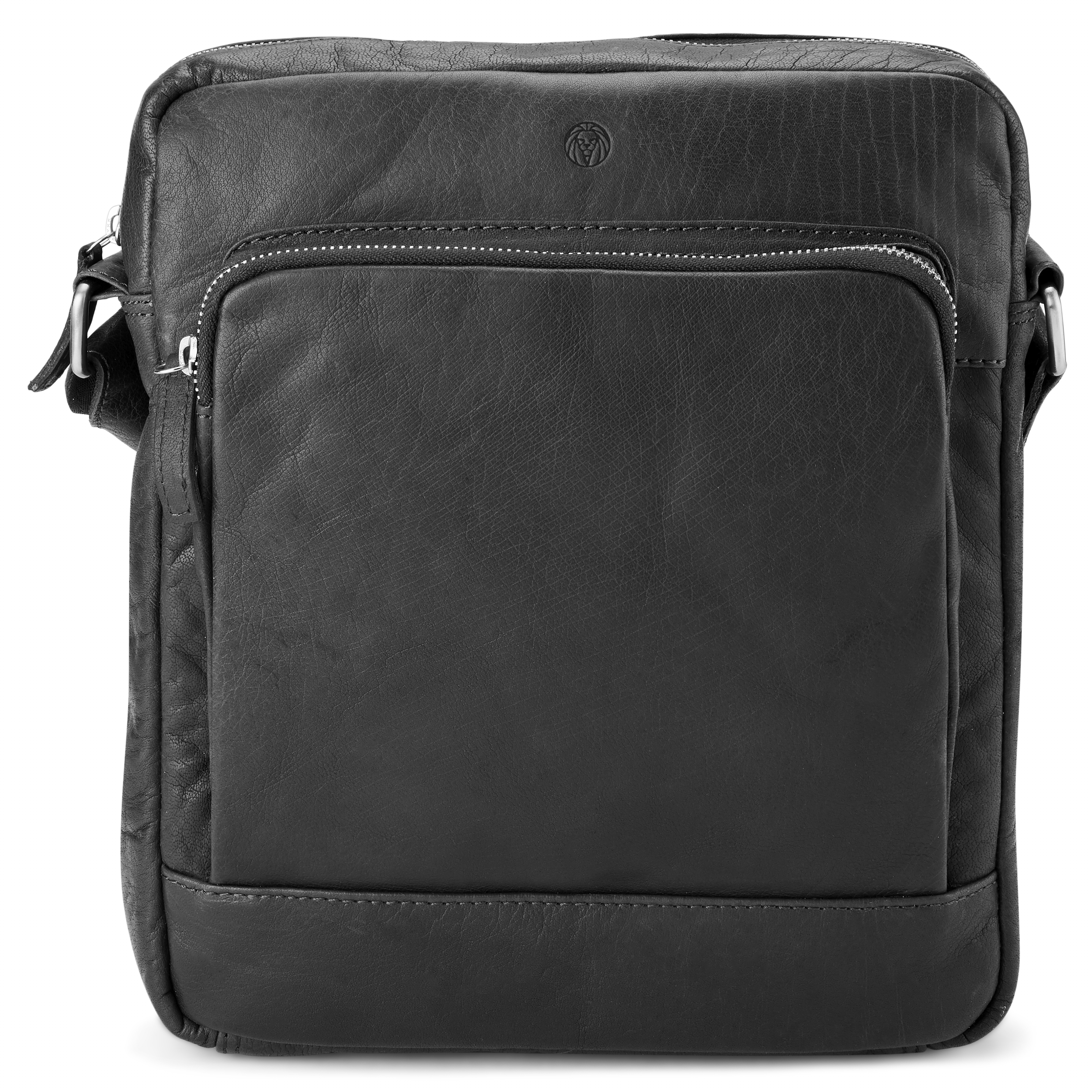 Montreal Classic Black Leather City Bag - 3