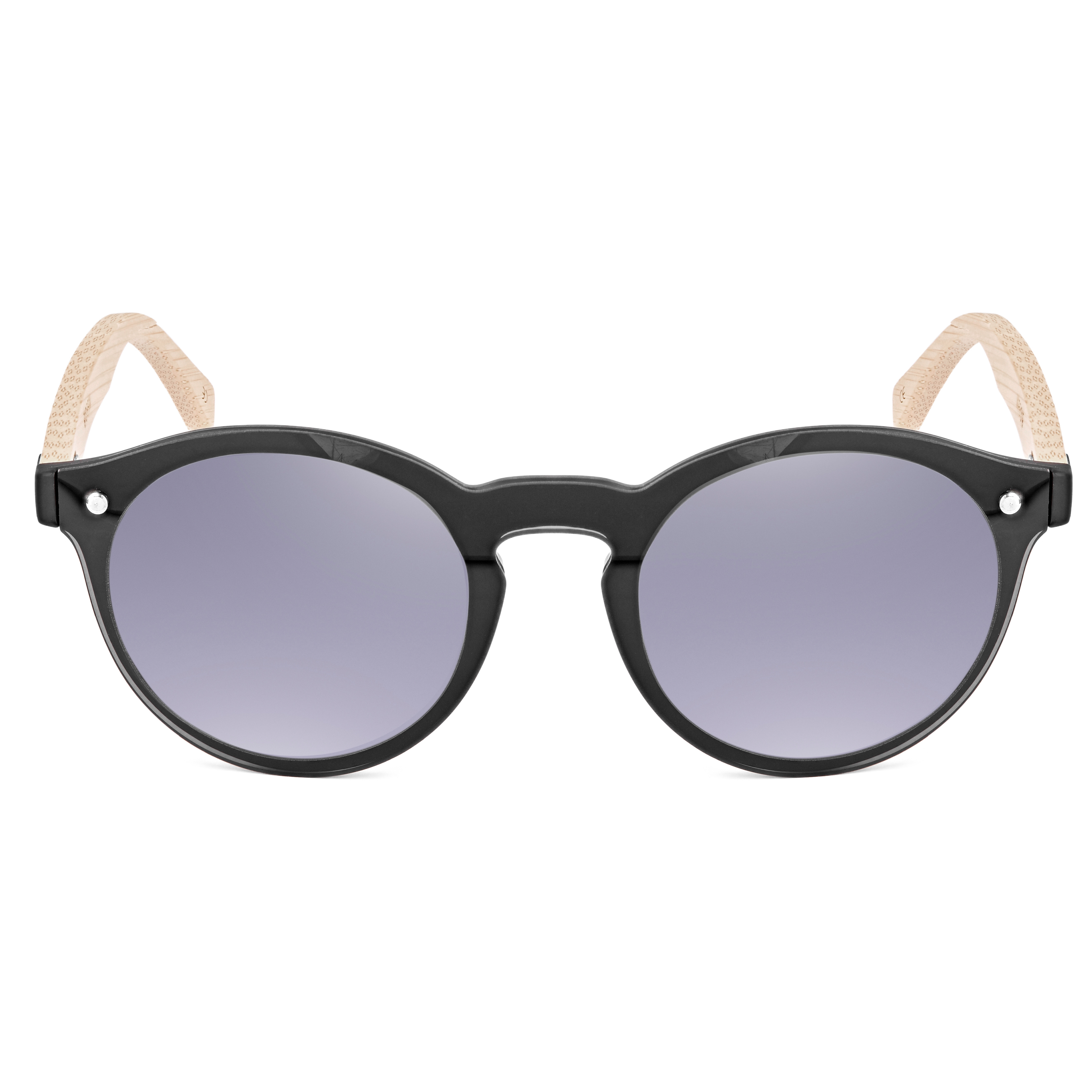 Sluneční brýle z bambusového dřeva  - 1