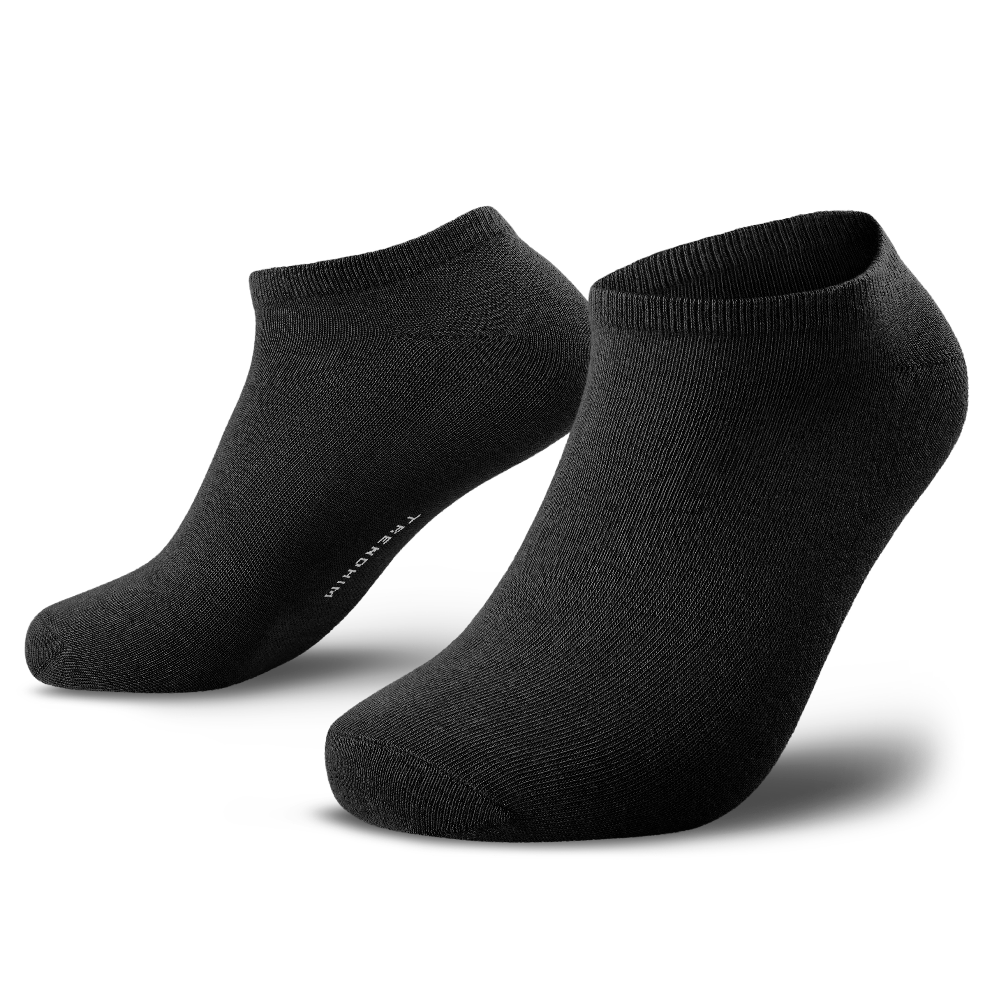 TrueFeel | 3-Pack Schwarze Bambus-Knöchelsocken - 2