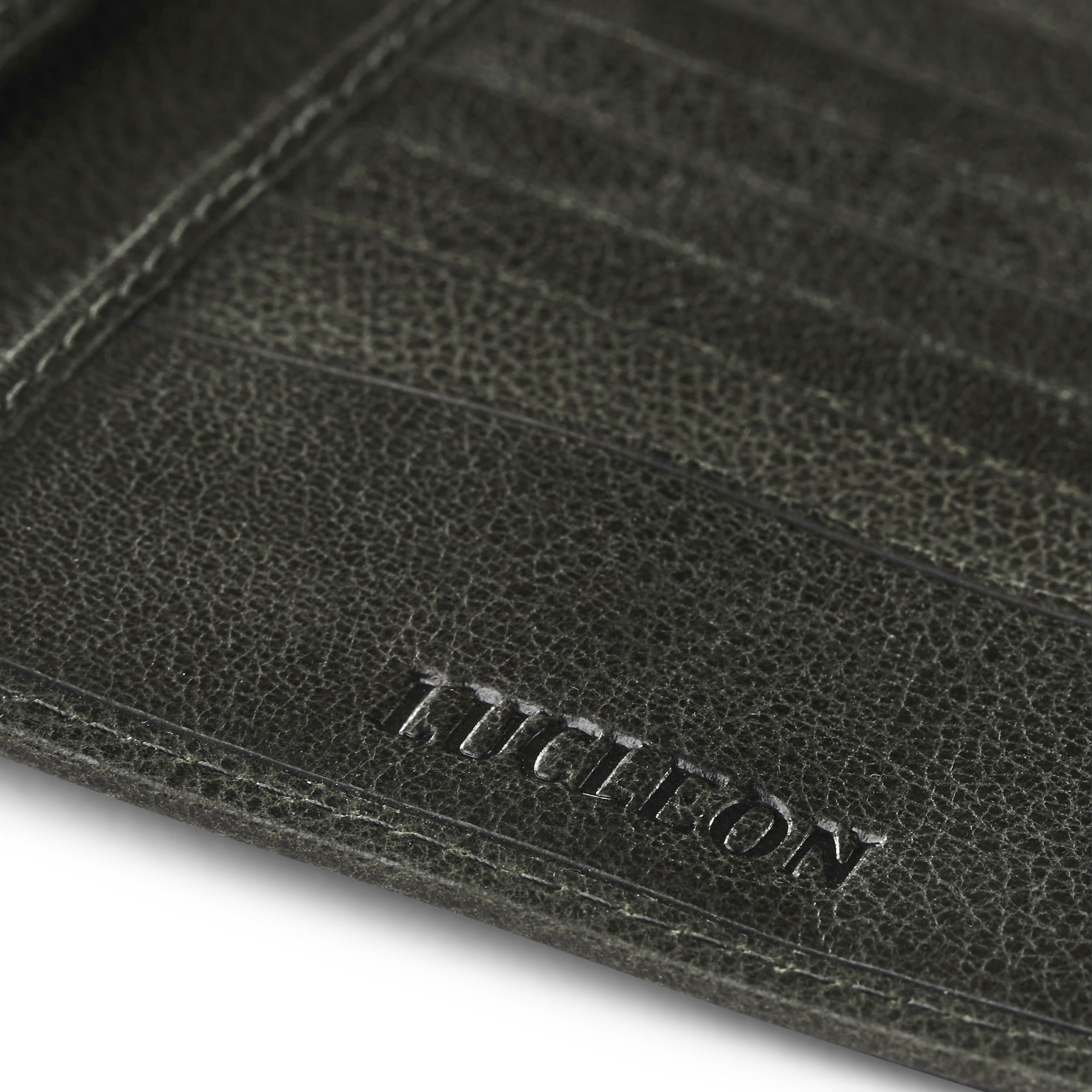 Licio 13 Slot Brown-Grey RFID Leather Wallet - 7