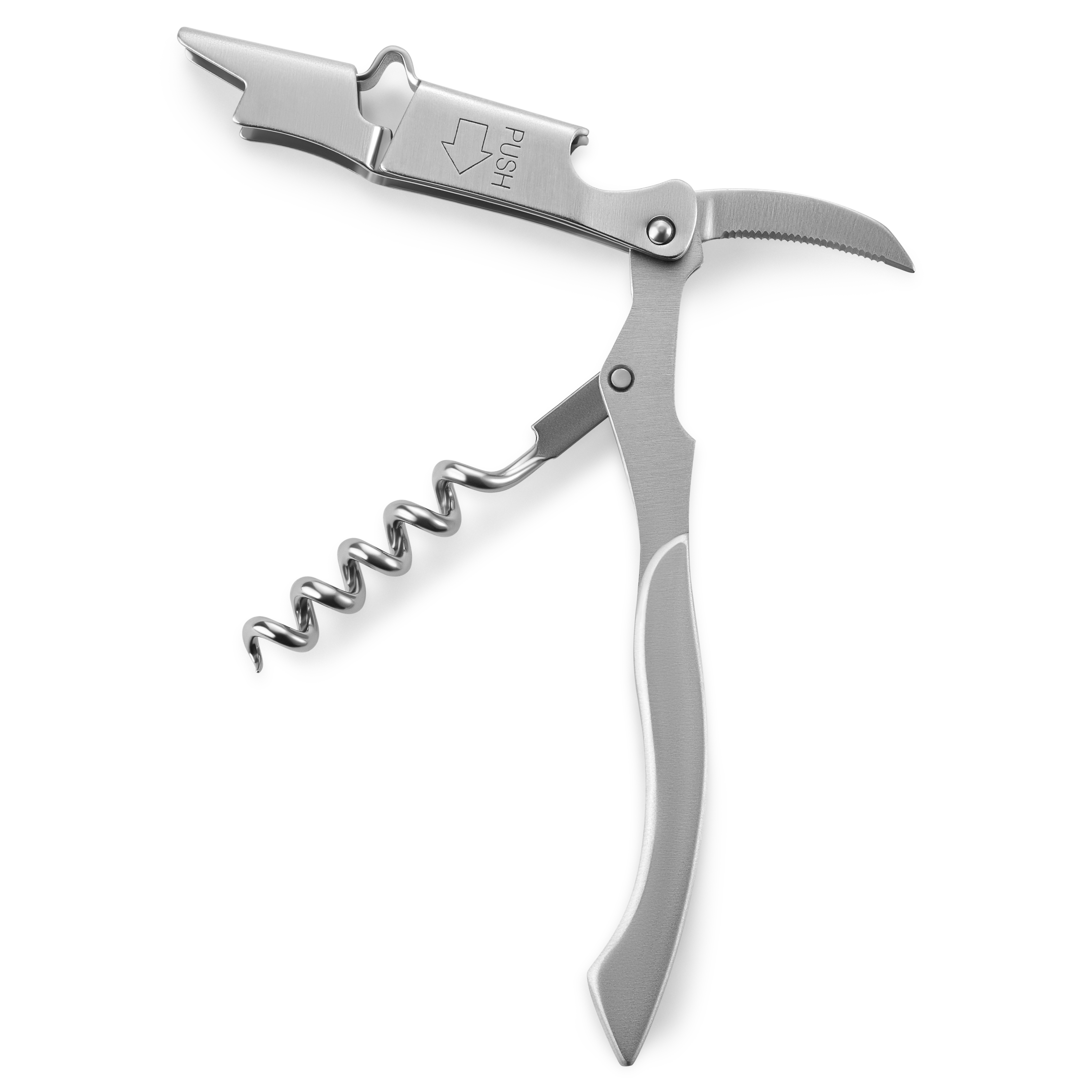 Deluxe Universal Stainless Steel Bottle Opener - 3