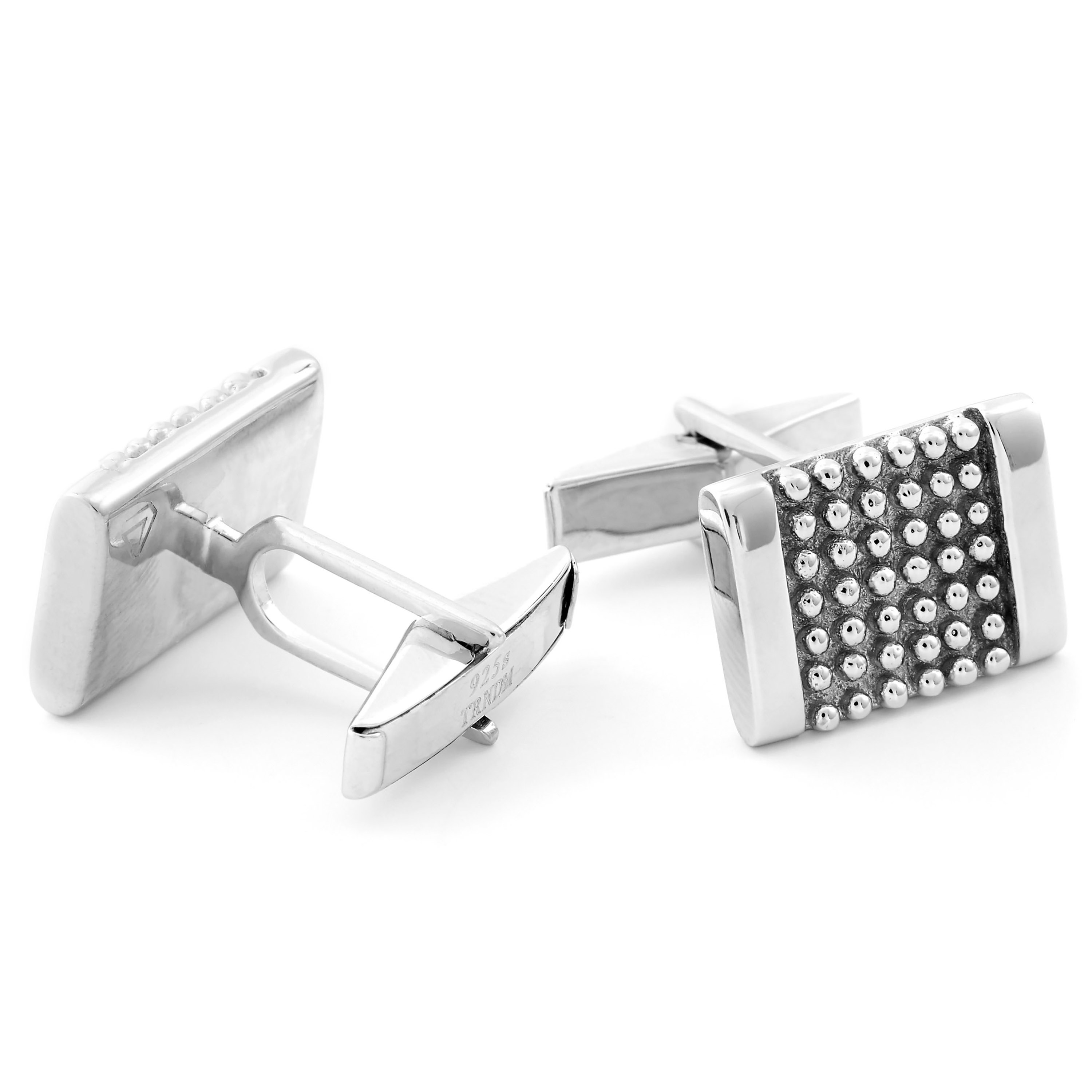 Set in 925 Zilver met Motief met Studs - 4