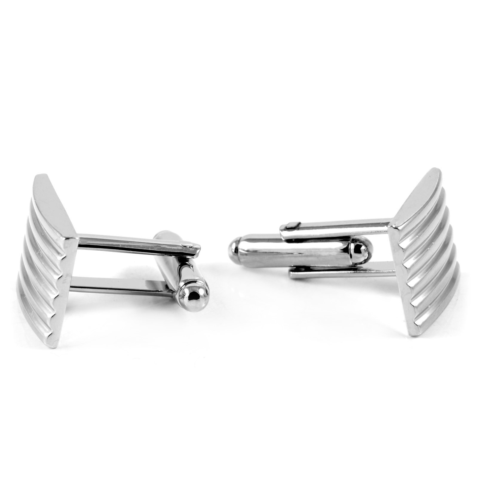 Taisnstūrveida rievojuma aproču pogas - 2