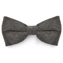 Grey pre tied bow ties