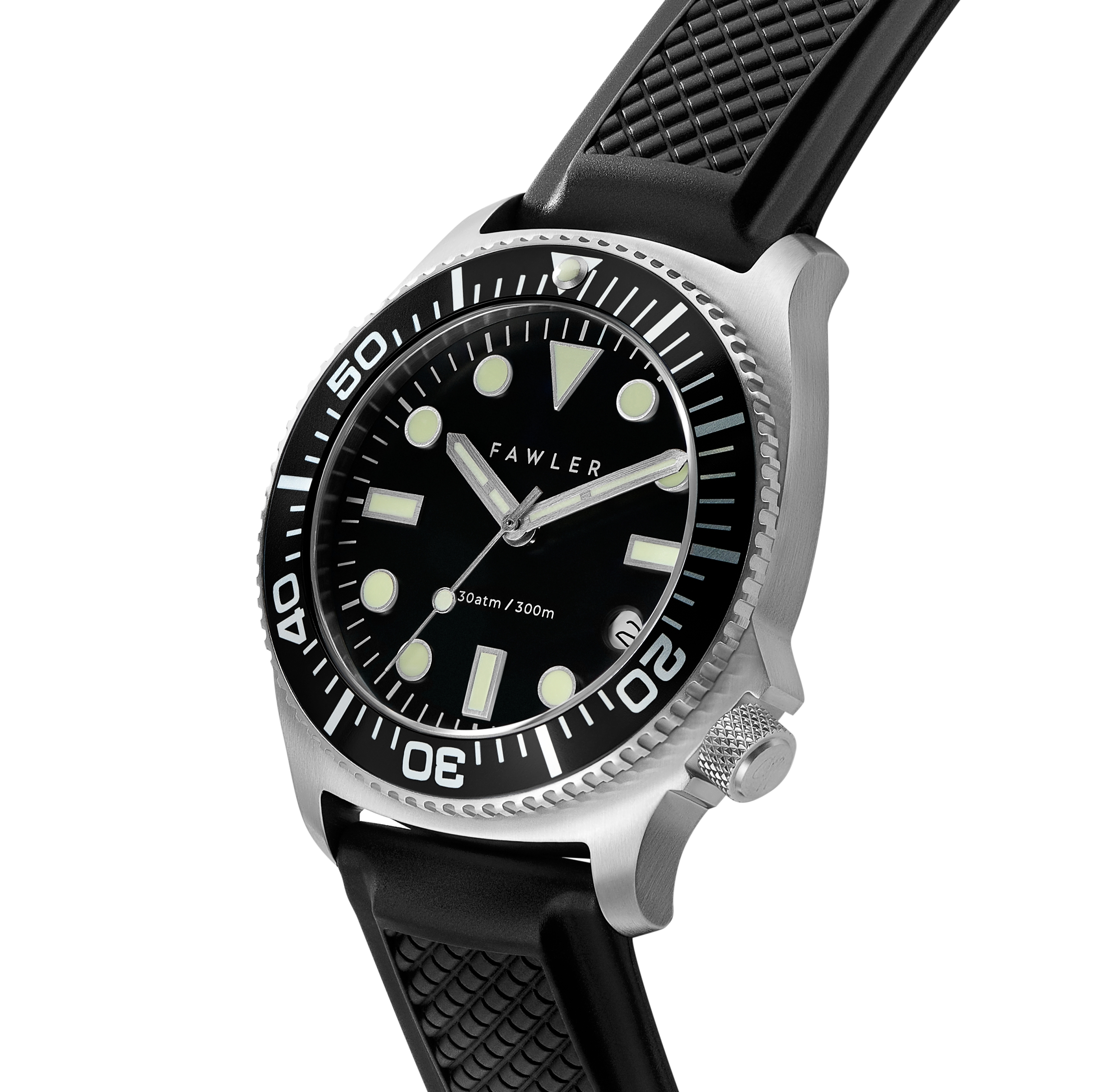 Alon | Schwarze Edelstahl-Tauchuhr - 3