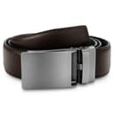 Fixus | Dark Brown Auto-lock Vegan Leather Belt Fixus | Dark Brown Auto-lock Vegan Leather Belt