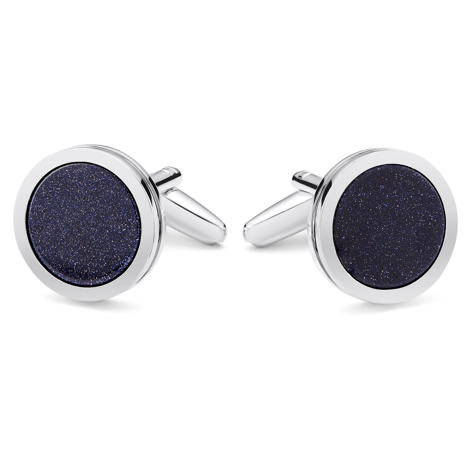 Novelle | Silver-Tone Night Sky Cufflinks Novelle | Silver-Tone Night Sky Cufflinks