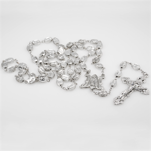 Bling Silver Rosary - Halskæde - 1