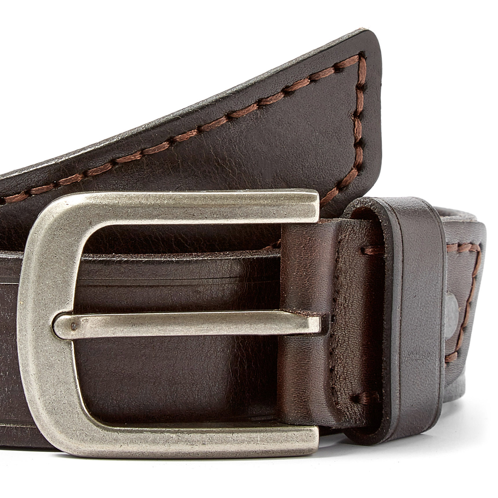 Brown Texas Detailed Belt - 2