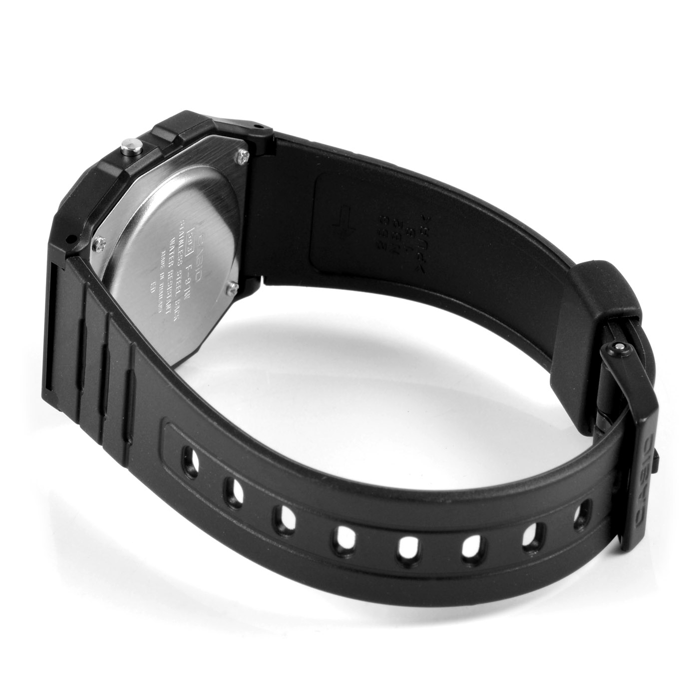 Black Simple Klokke - 6