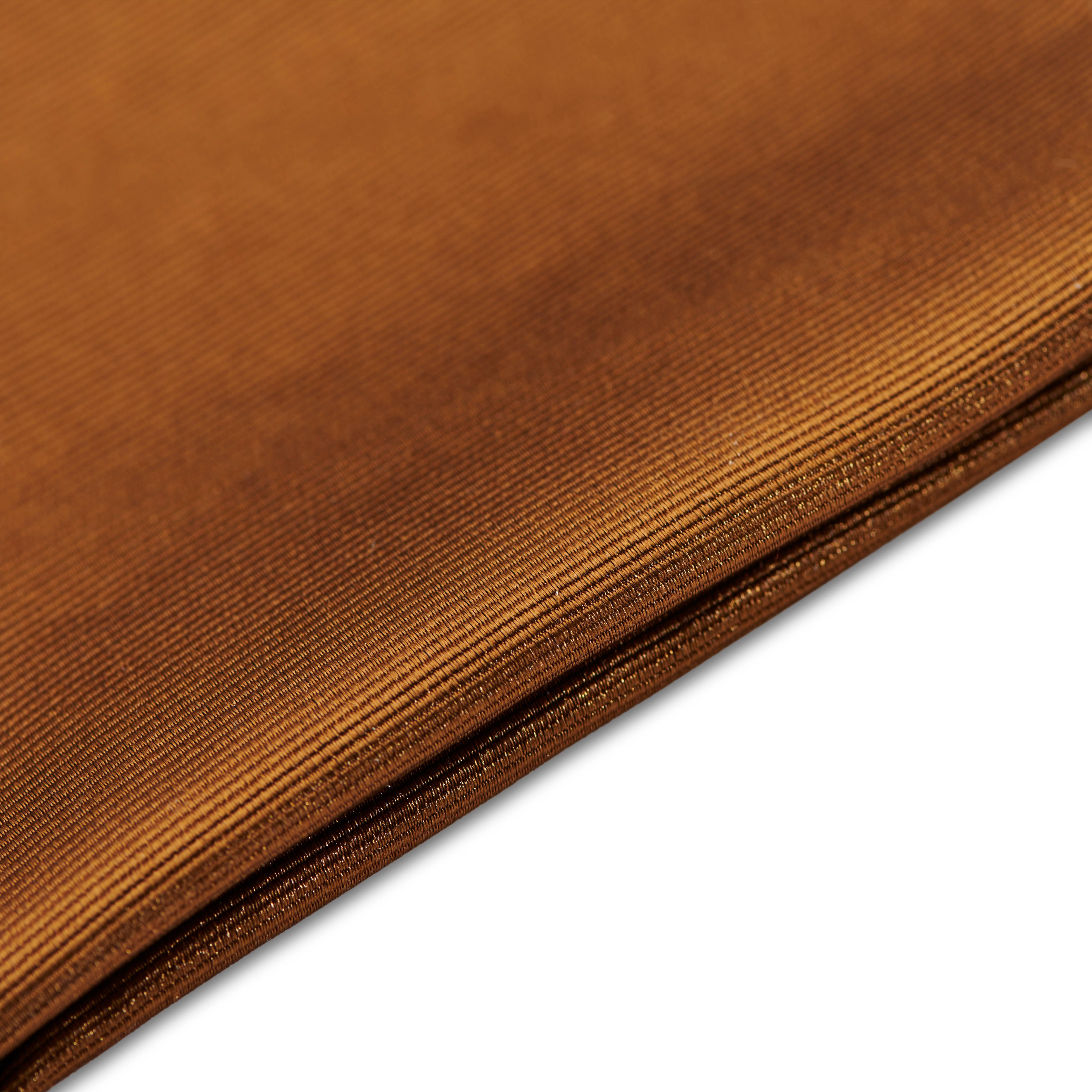 Vreckovka do saka z hodvábneho kepru v hnedej farbe - 5