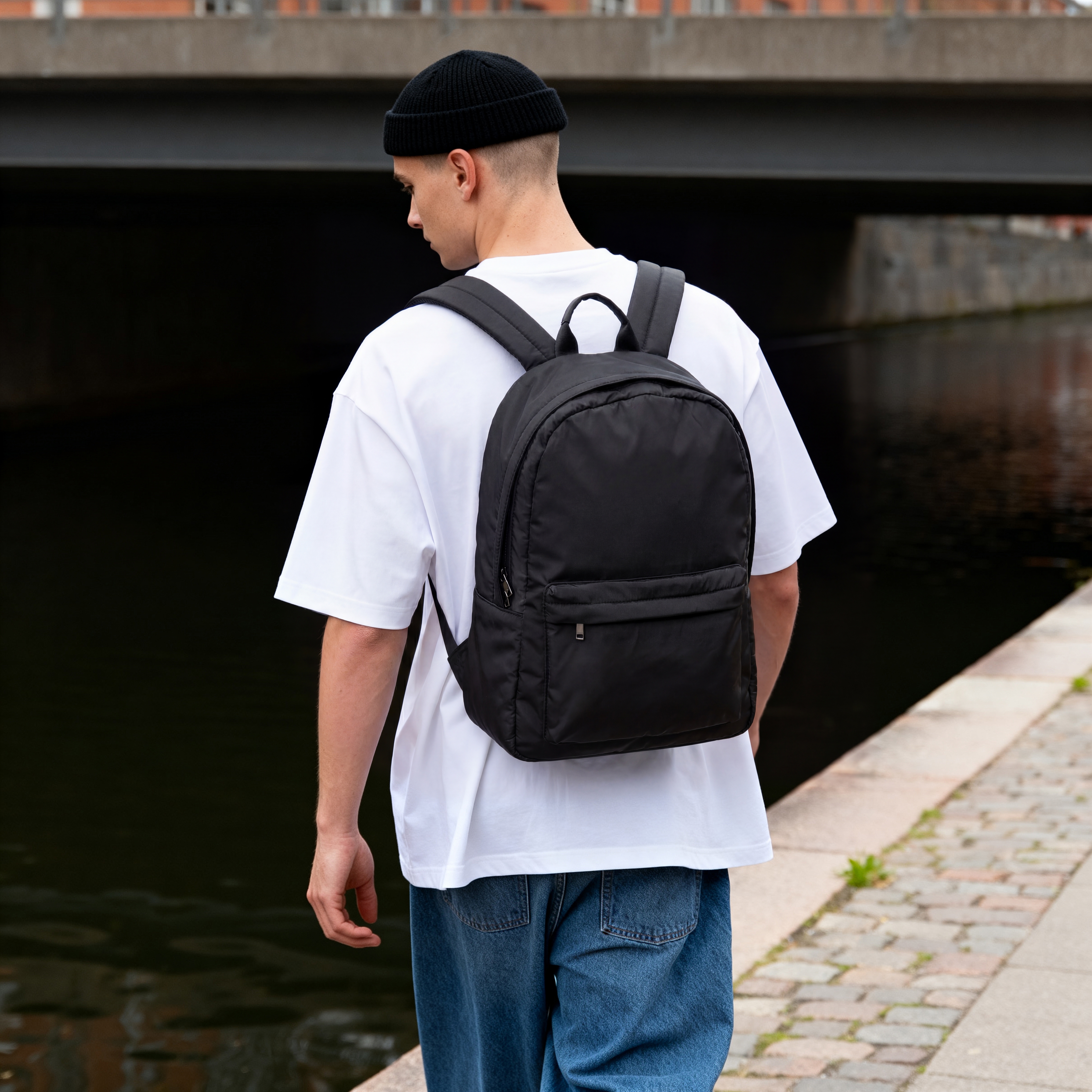 FAZE | Mochila acolchada negra - 3