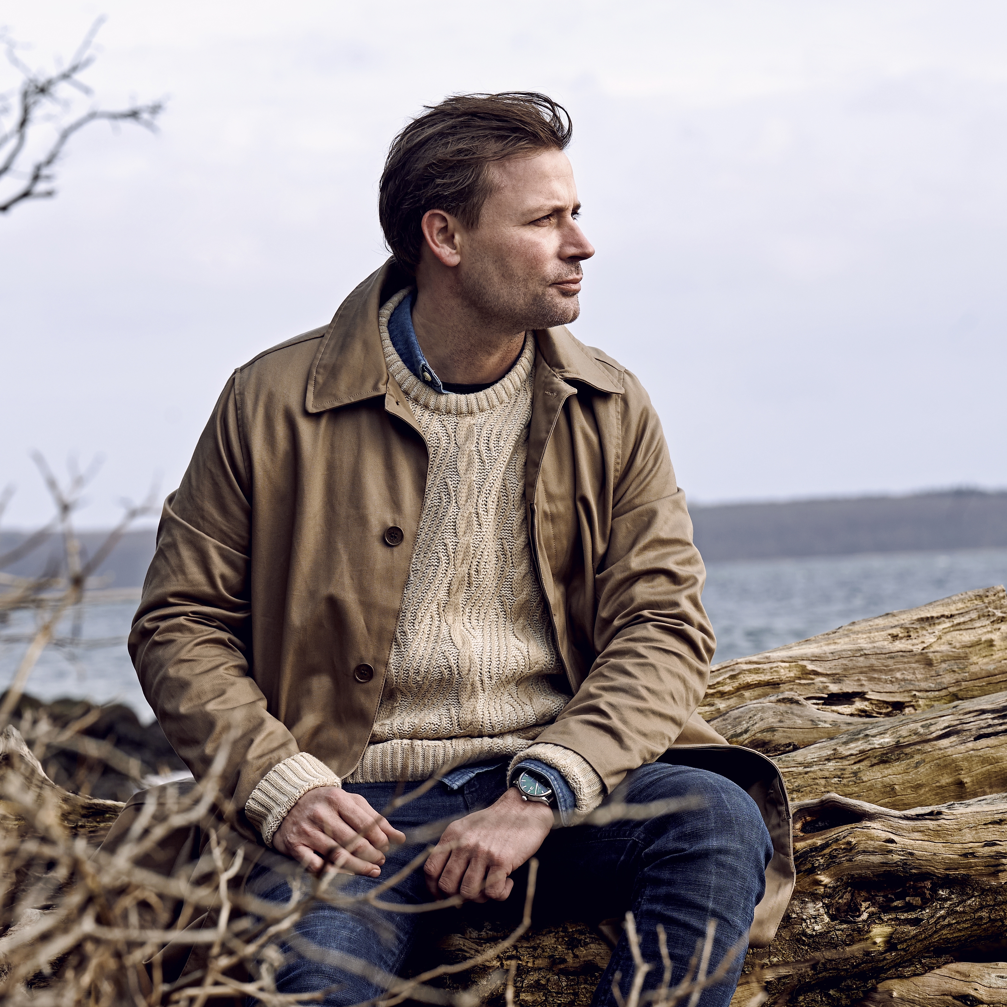 Timon | Grøn Perlemor Automatisk Ur - 4