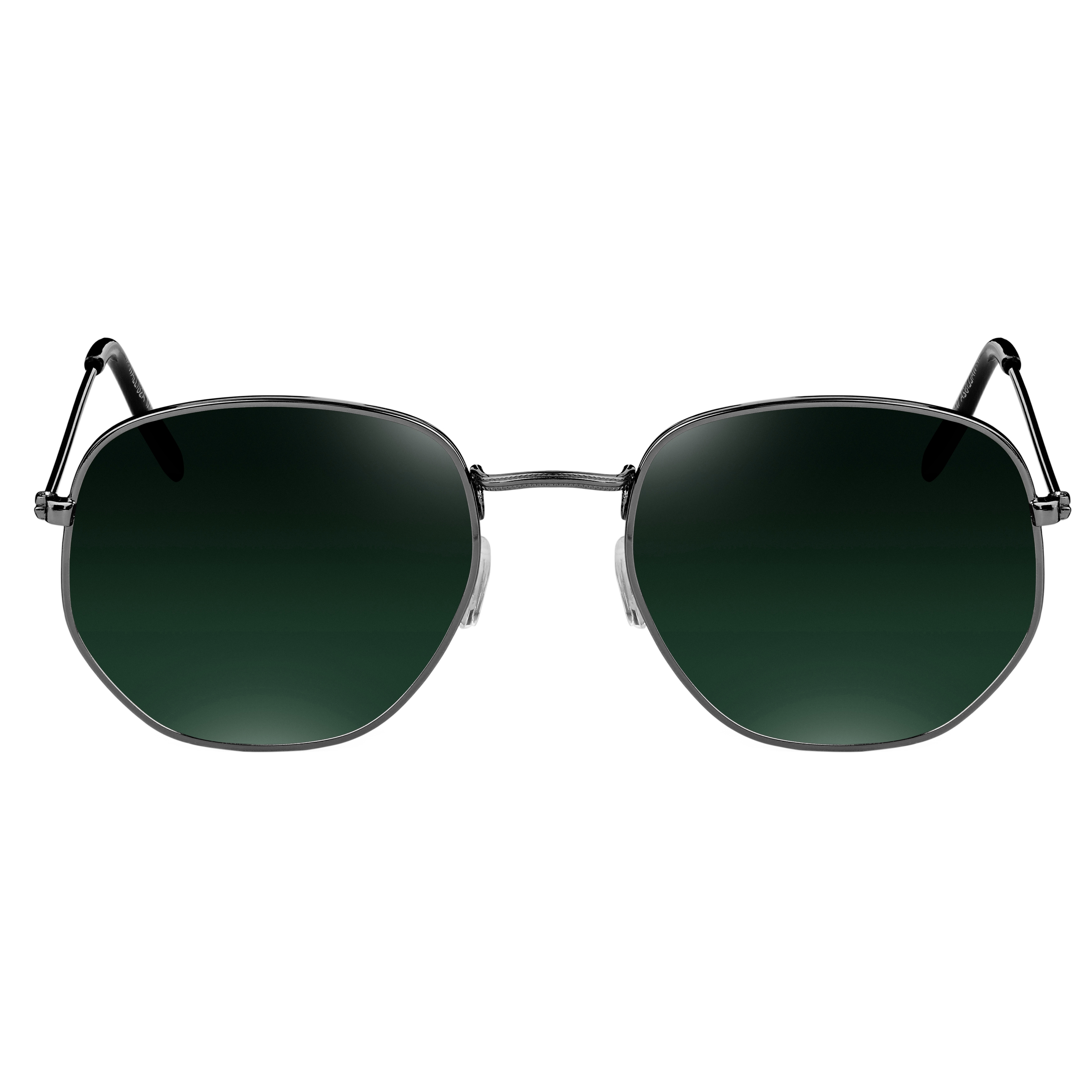 Óculos de Sol Wade Pretos e Verdes Wallis