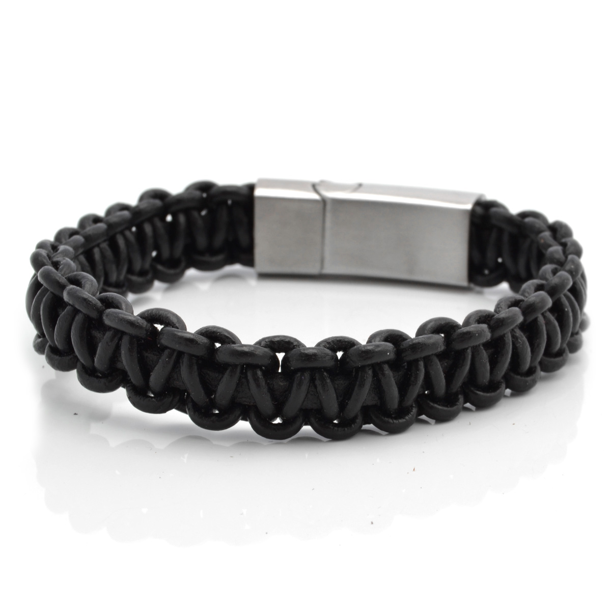 XT Zwart Stalen Armband  - 1