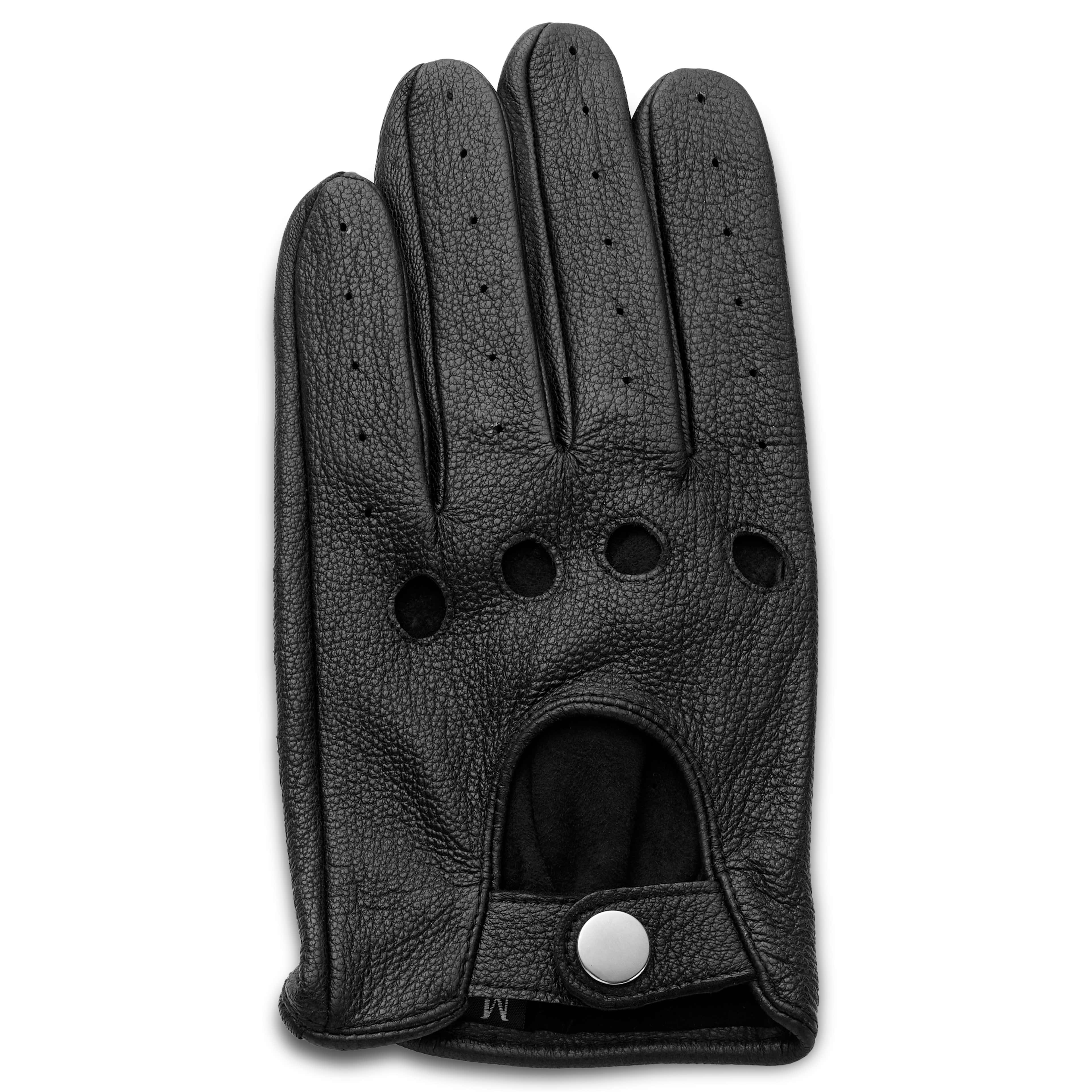 Black Sheep Leather Driving Gloves  - 4 - gallery