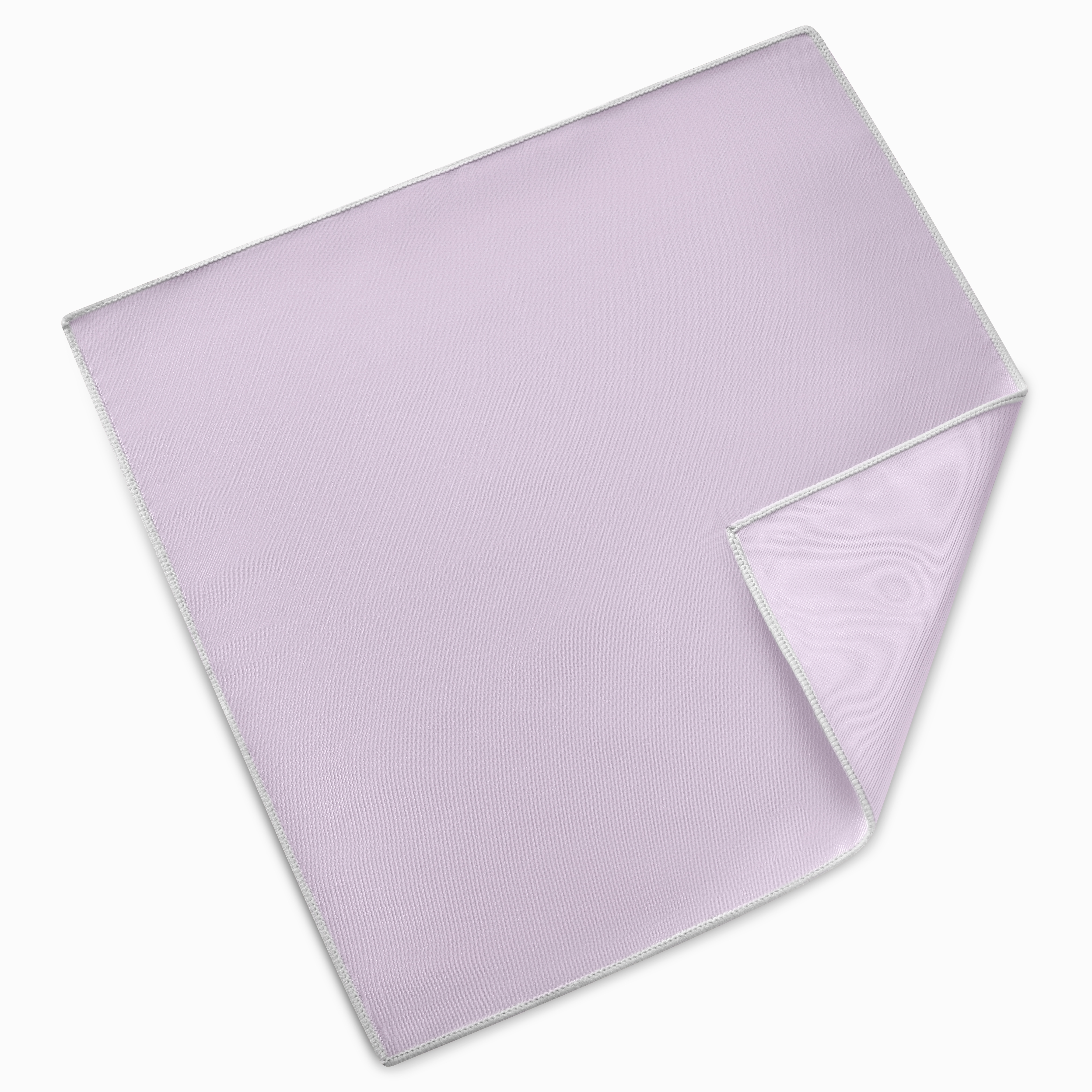 Ανοιχτό Βιολετί Σατέν Ποσέτ Μαντήλι Τσέπης - 3