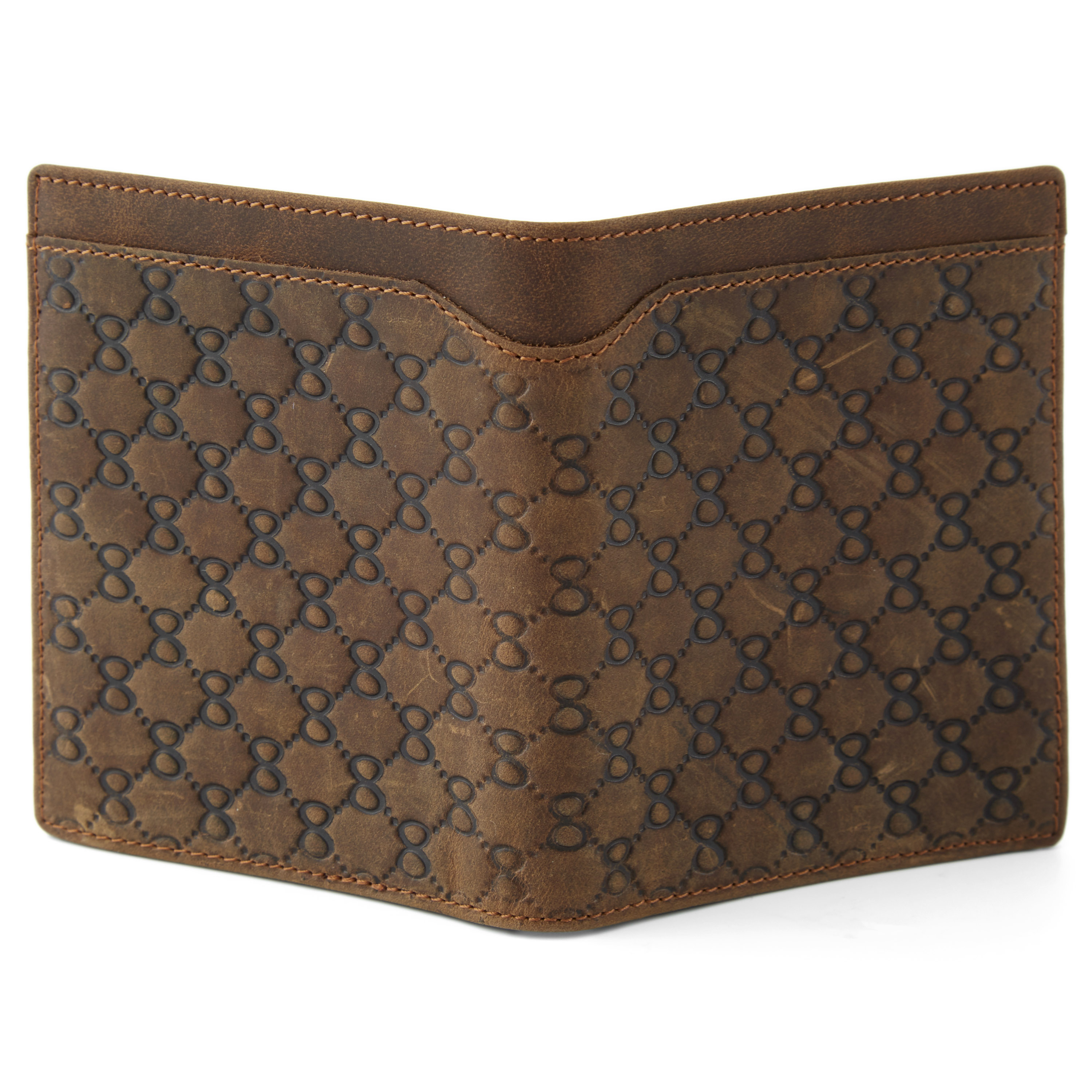 Uendelig Myk Brun Skinnlommebok - 5