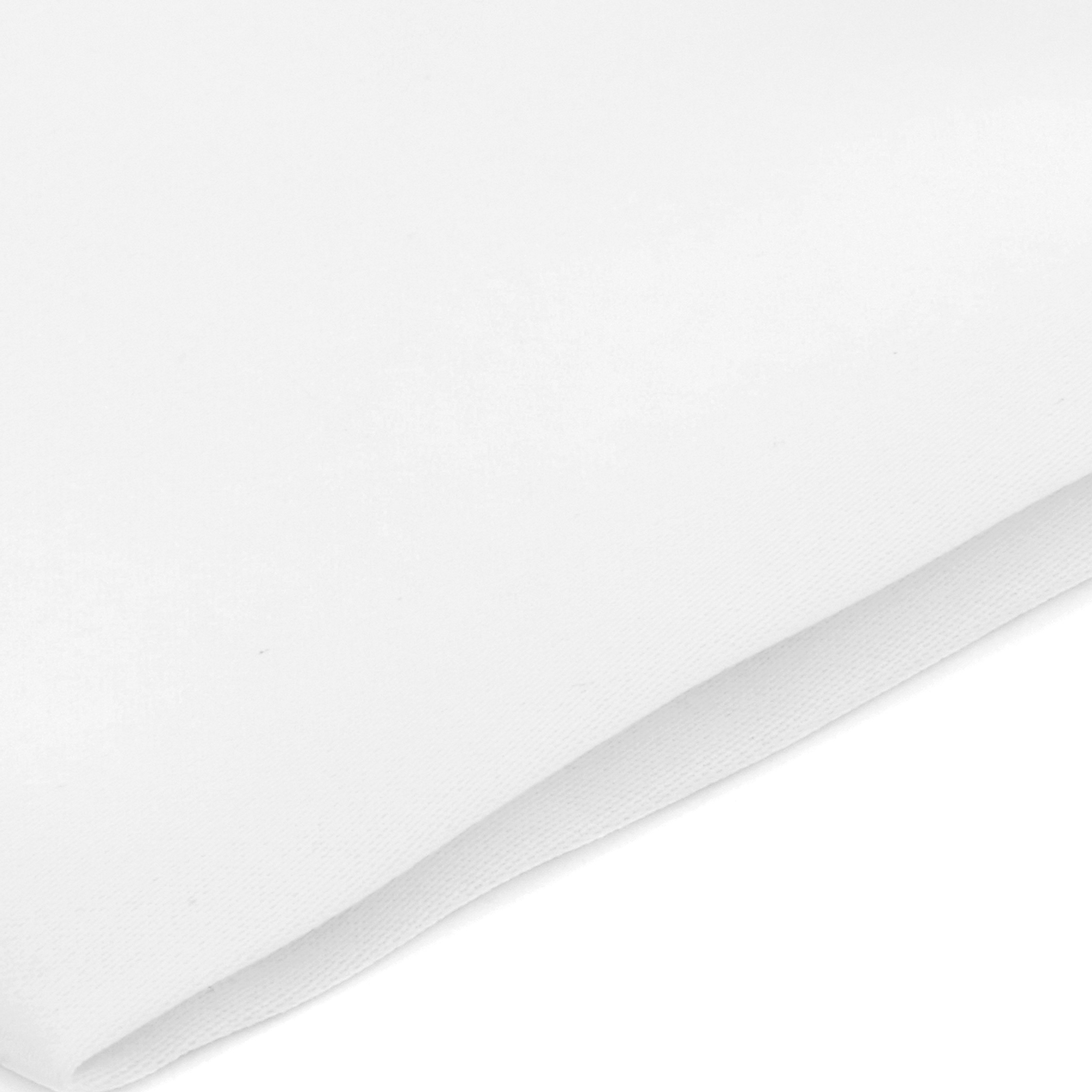 Vit Enkel Bröstnäsduk - 2