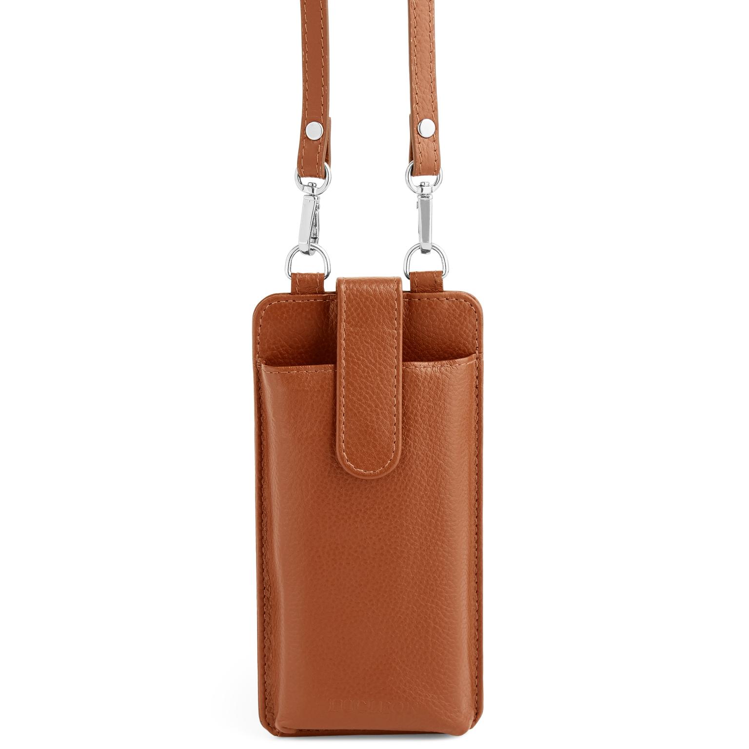 Lamont Tan Phone Pouch & Card Holder Lamont Tan Phone Pouch & Card Holder