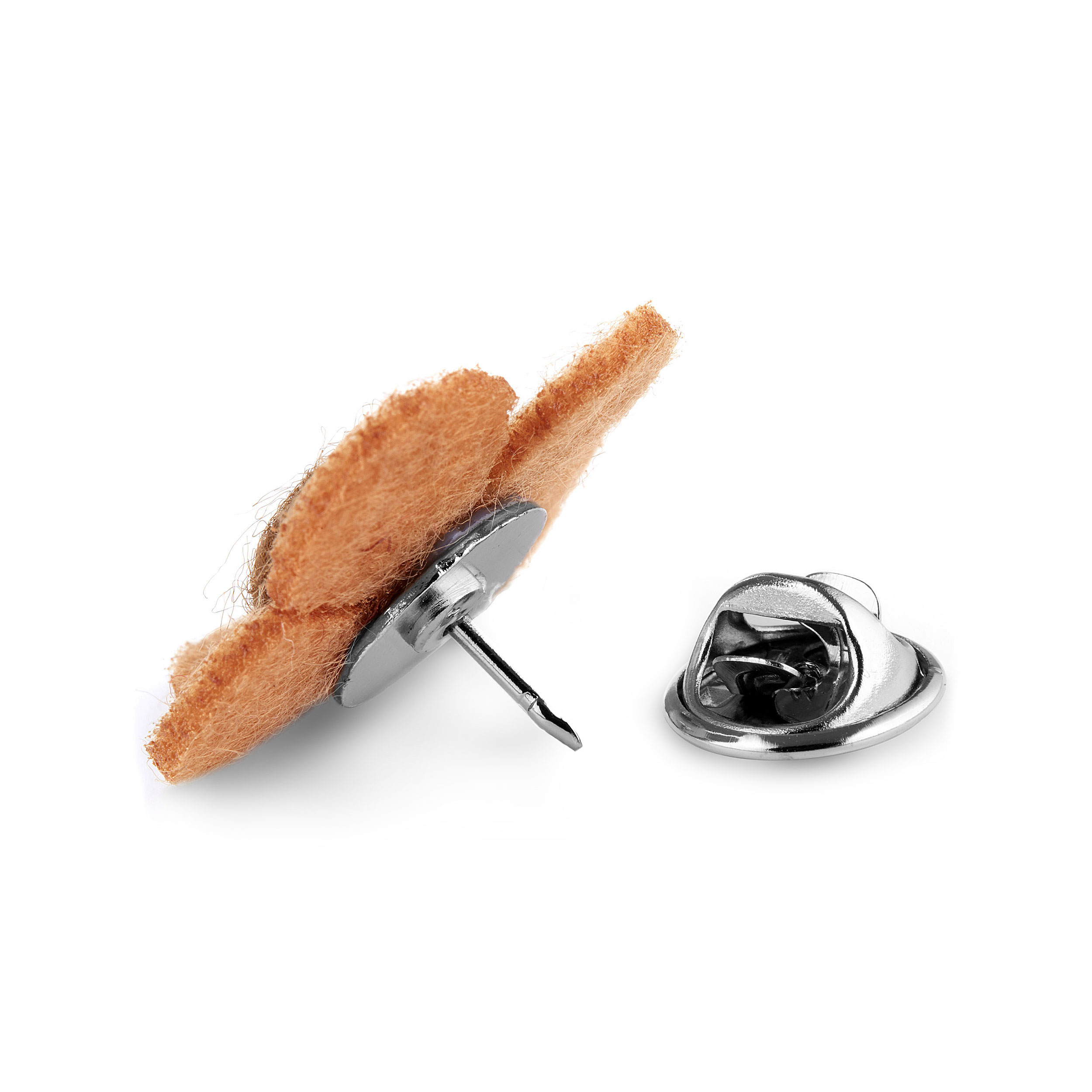 Höstfärgad Blomma Kavajpin - 3