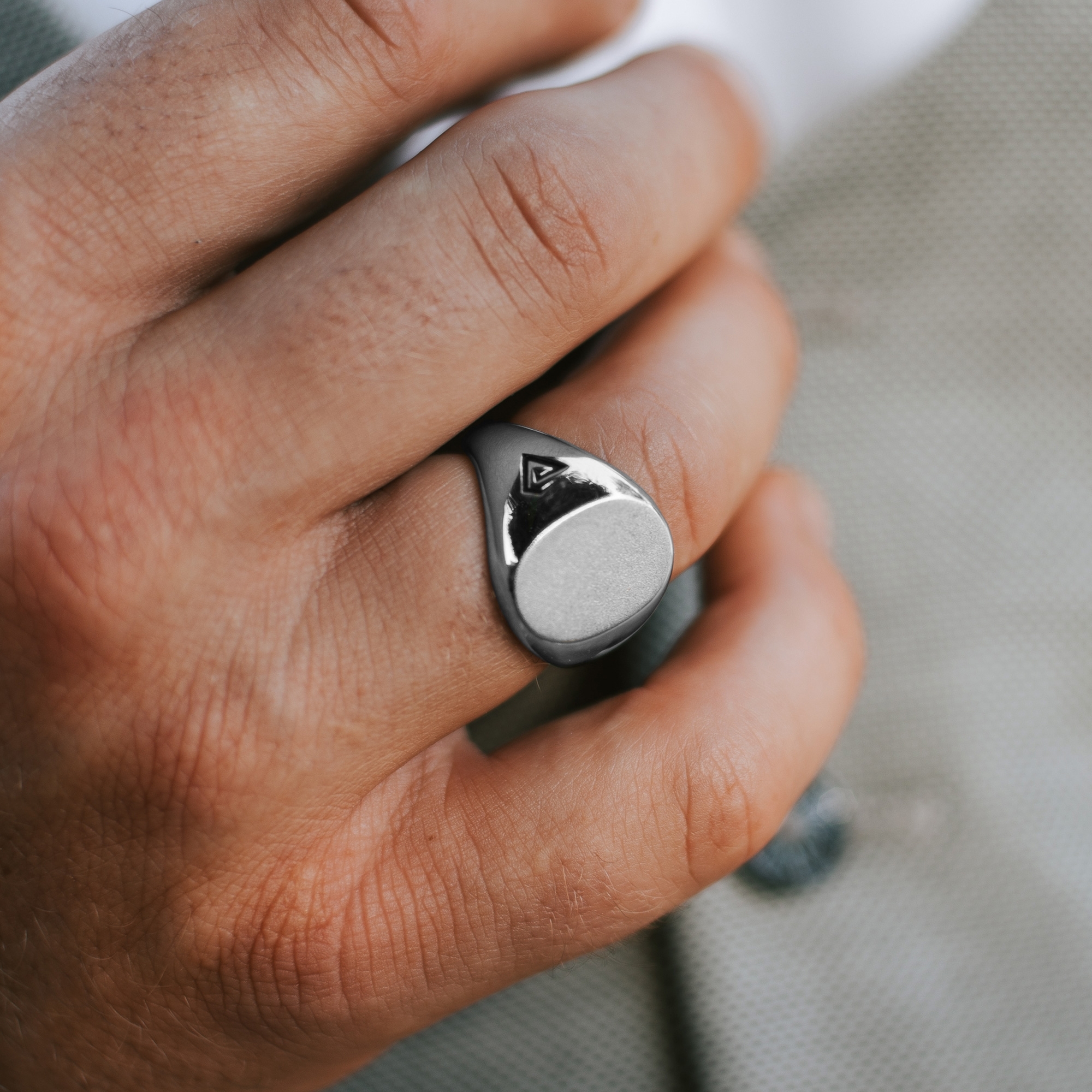 Arthur Silver 925 Silver Classic Ring - 4