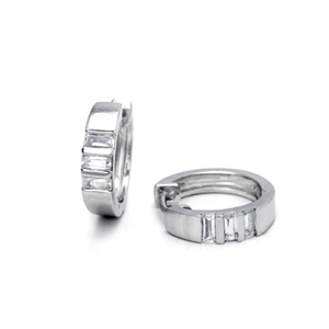 Bling Hoop Øreringe - 1