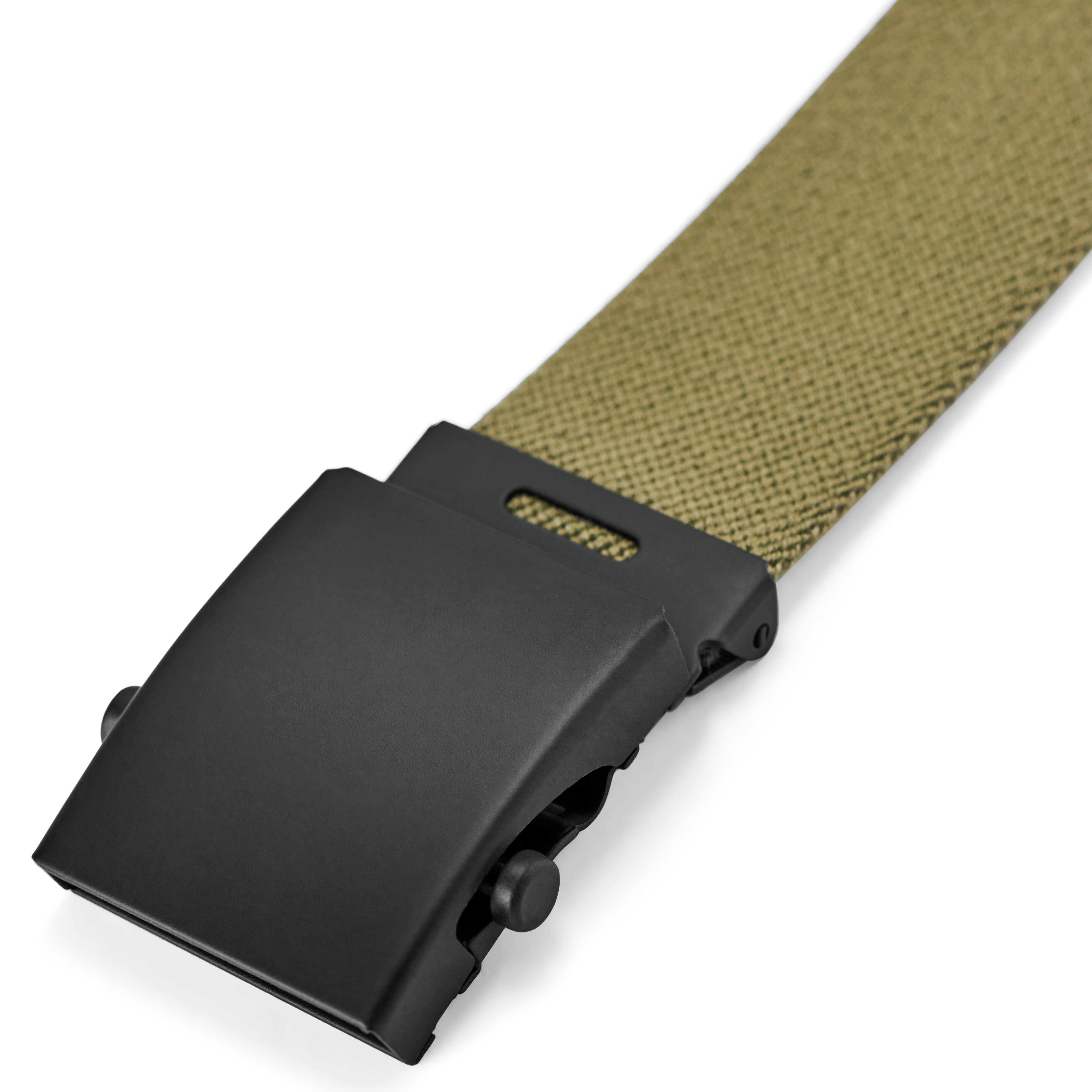 Hudson Oliivinvihreä Automaattinen Elastinen Kangasvyö - 3