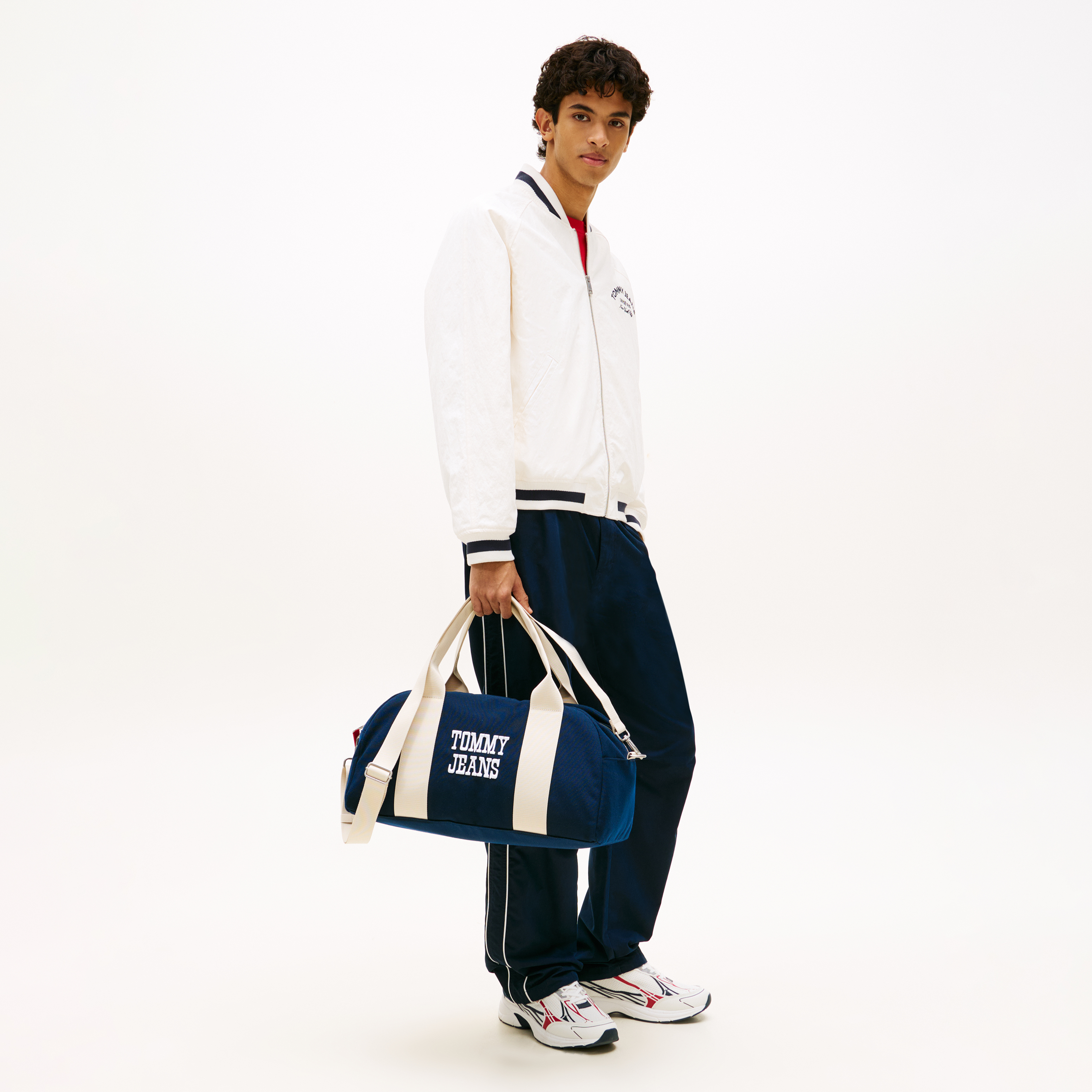 Tommy Jeans | tengerészkék & fehér sporttáska - 2