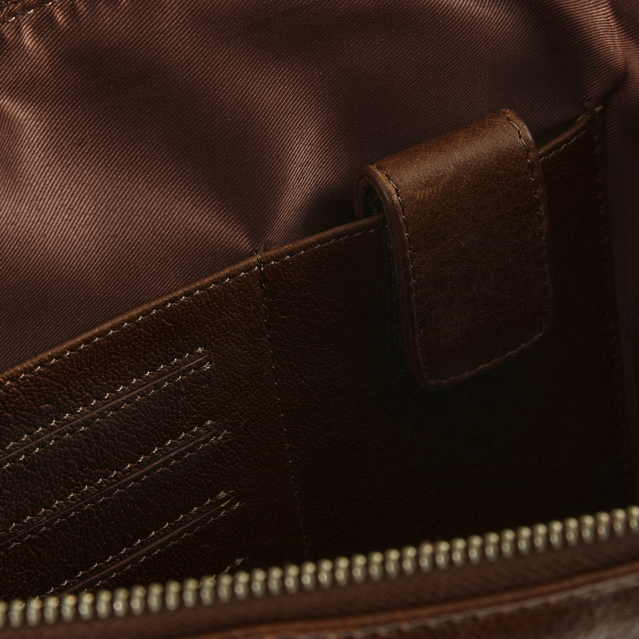 Custodia California in pelle marrone chiaro per laptop - 11