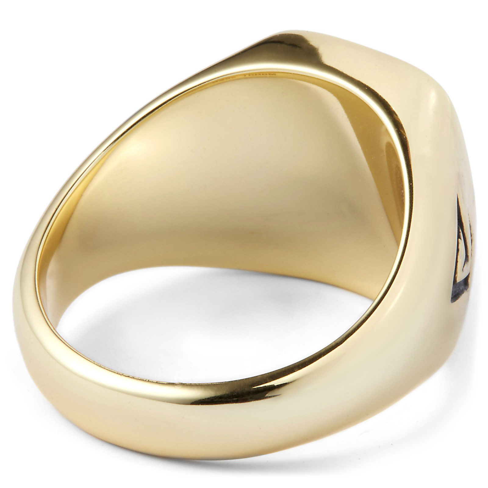 Ασημένιο Επίχρυσο Δαχτυλίδι 925s Lion Tribute - 3