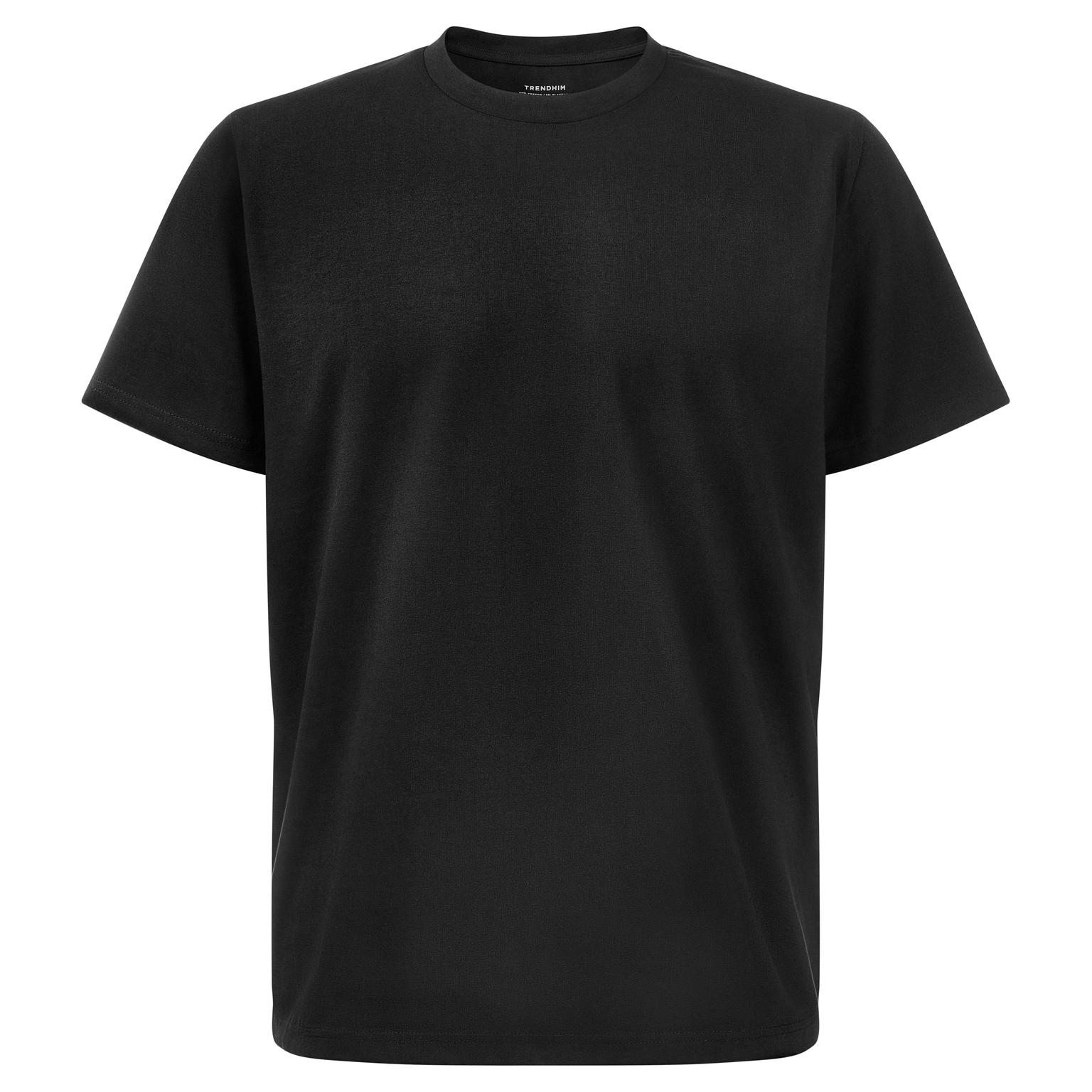 TrueFeel | Svart t-shirt i premiumbomull TrueFeel | Svart t-shirt i premiumbomull