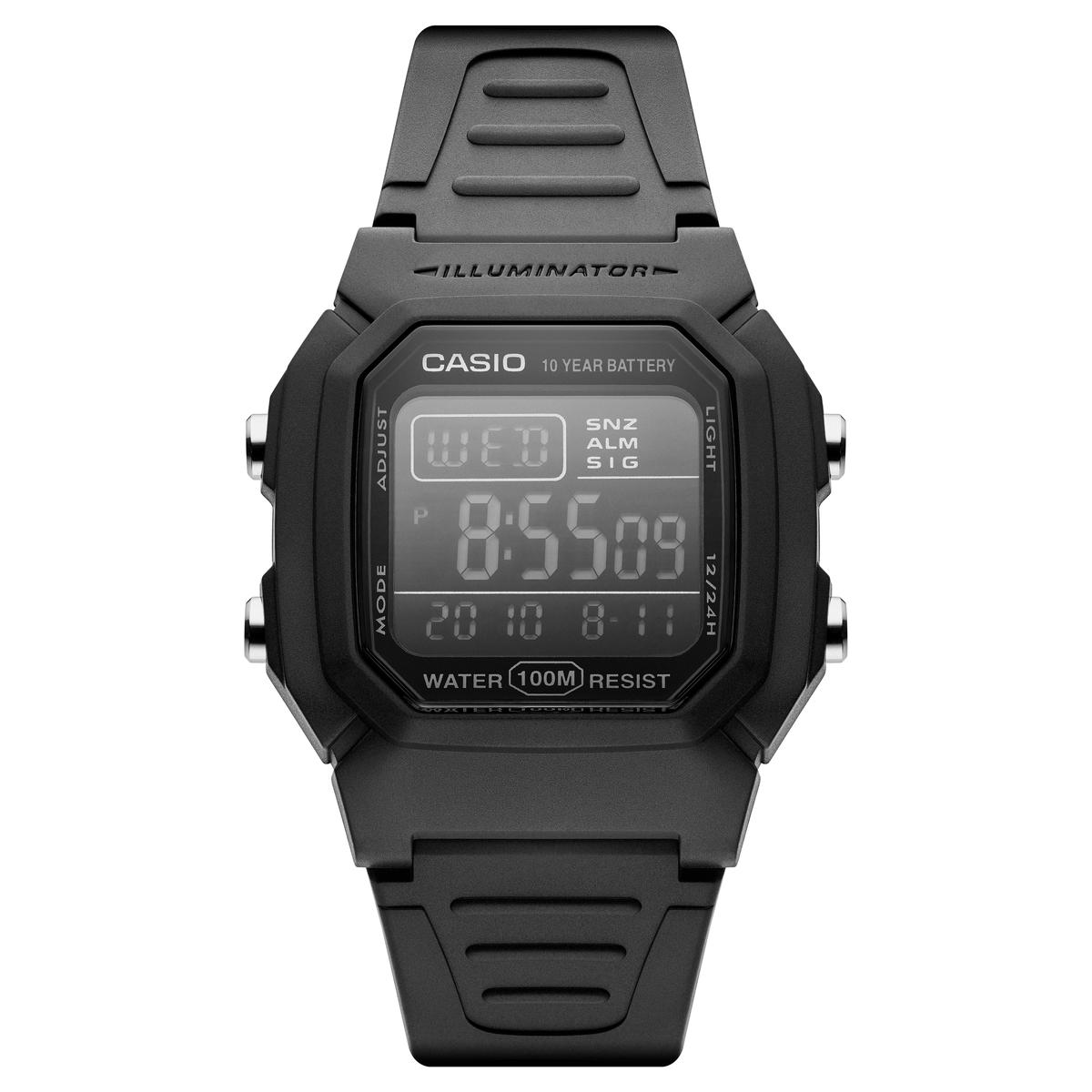 Casio Collection W-800H-1BVES Auf Lager! Casio