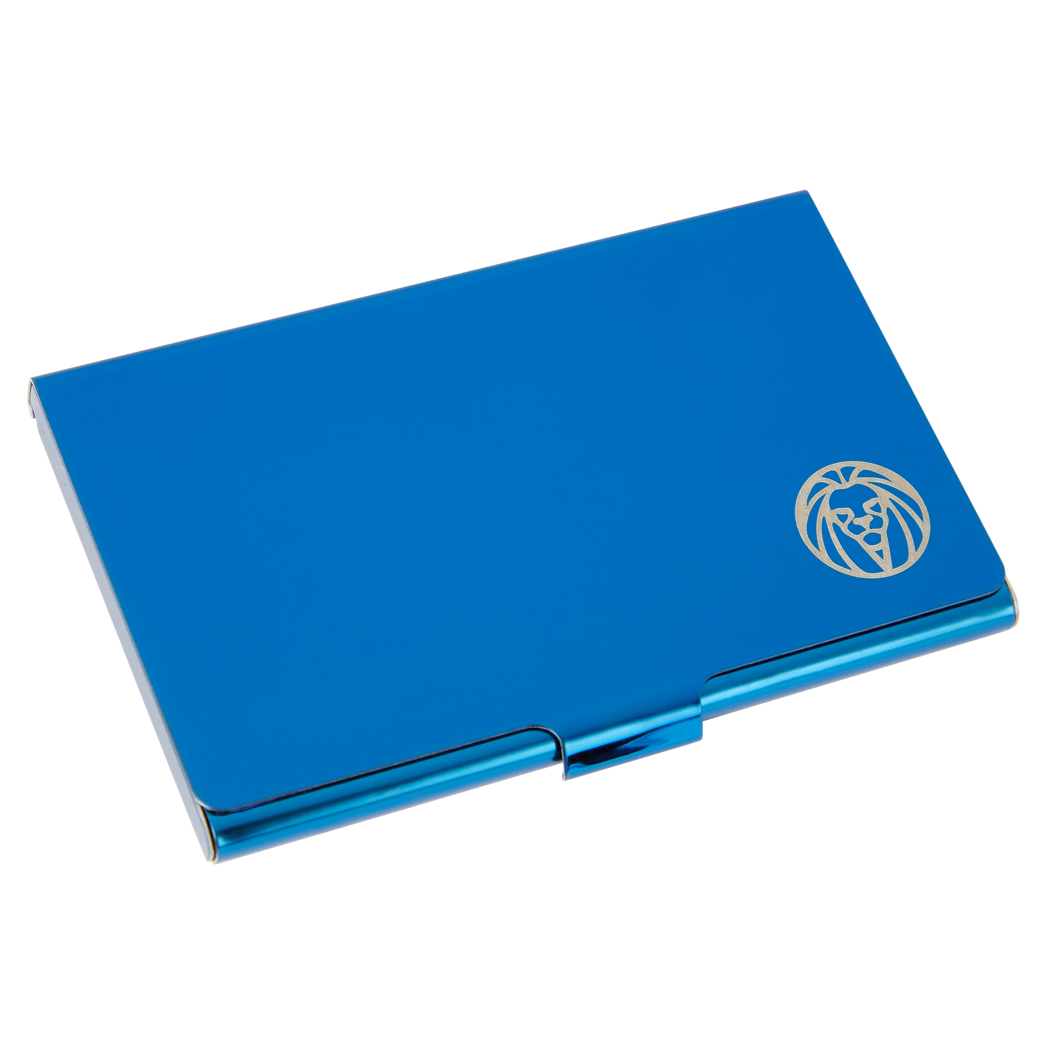 Portacarte blu acceso - 3