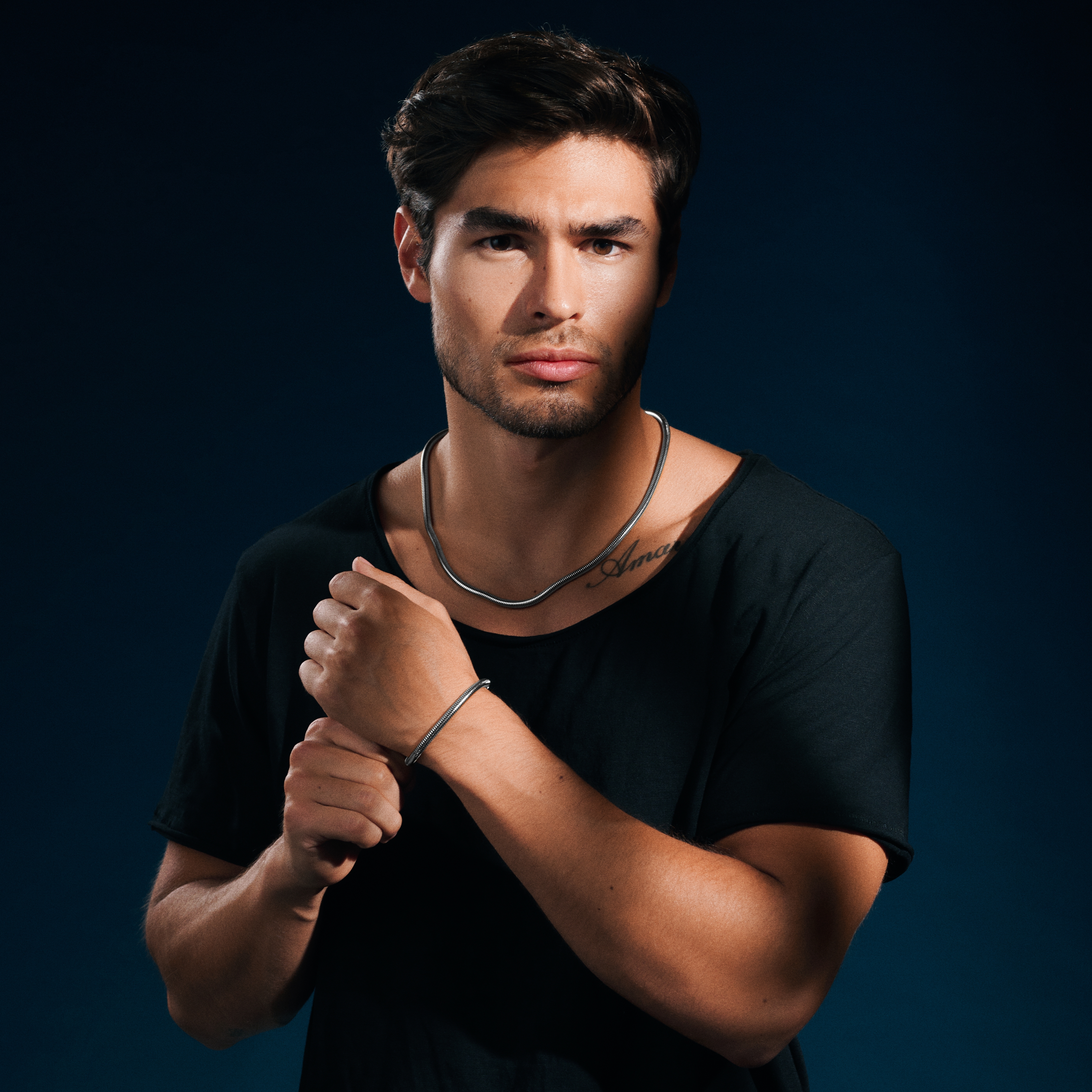 Essentials | Bracelet à chaîne argenté 5 mm - 2