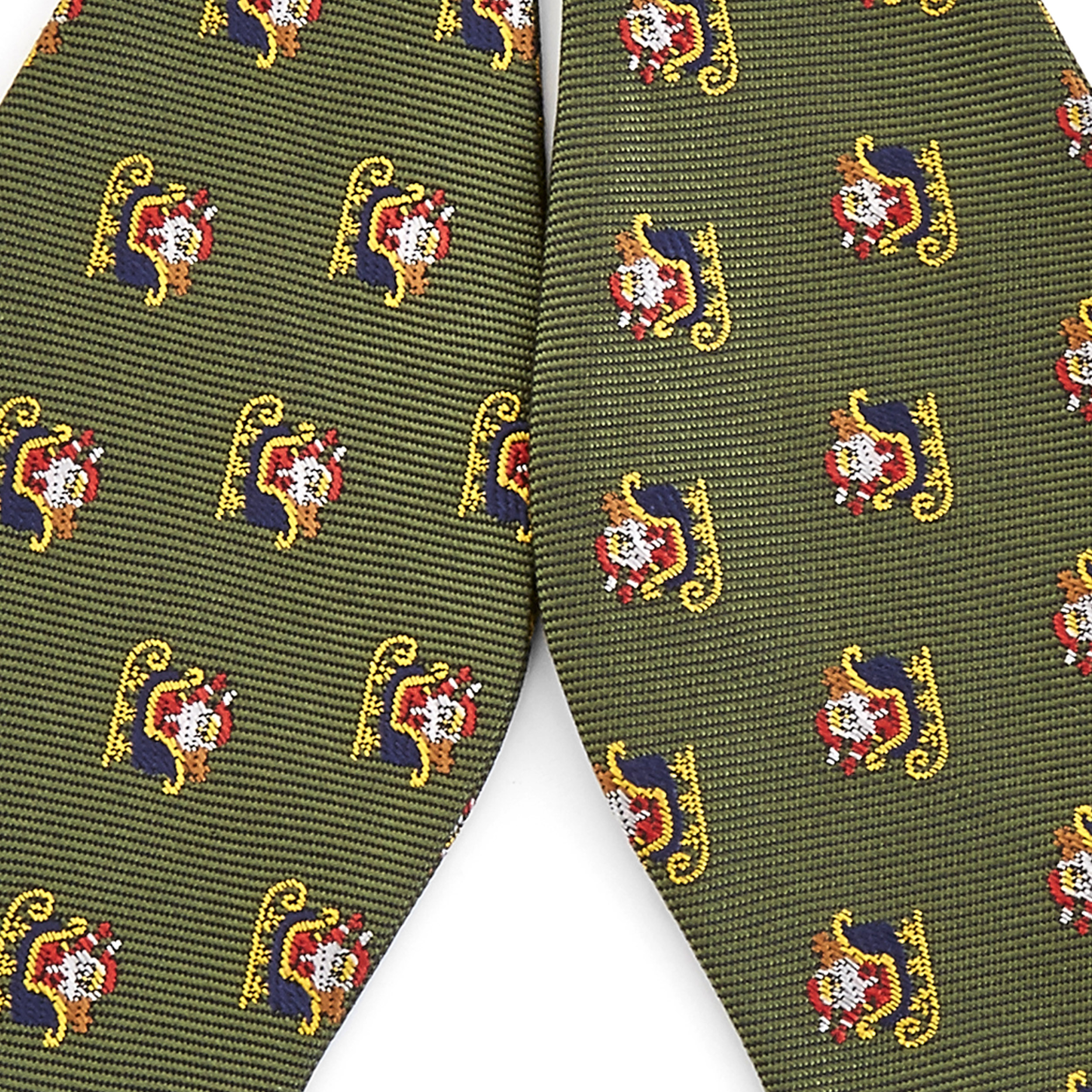 Nikolaus Schlitten Selbstbinder Weihnachtsfliege - 2