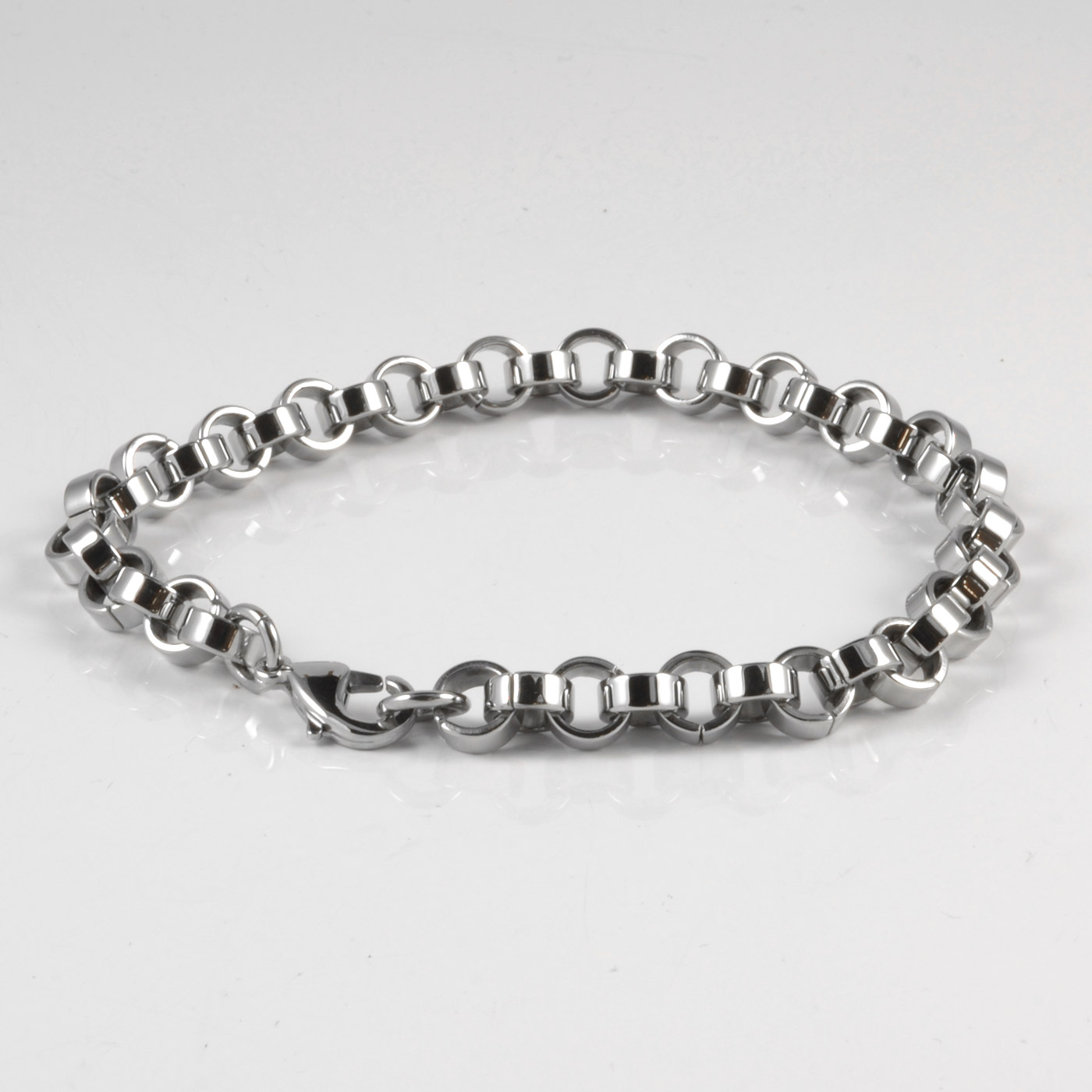 Robust Sammansatt Stålarmband - 2