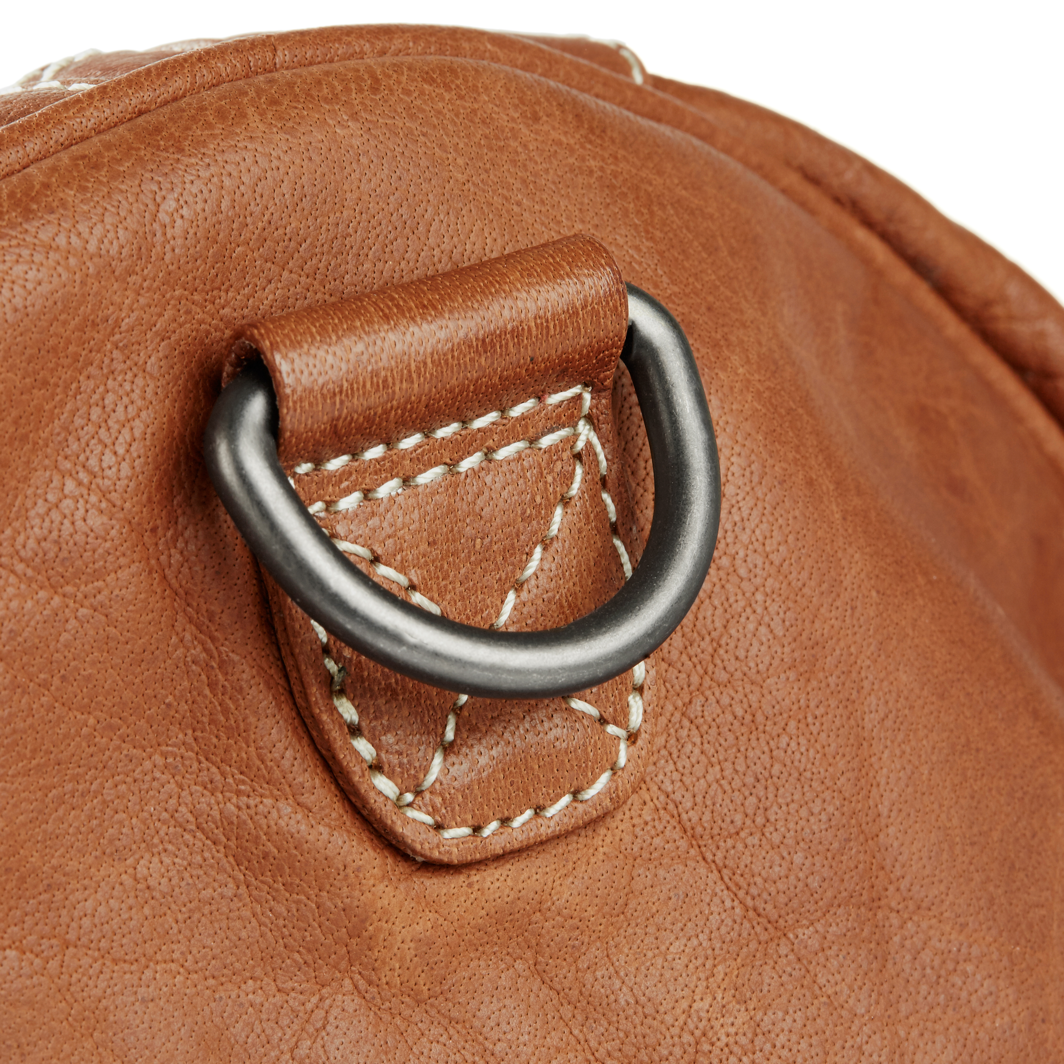 Oxford Classic Tan Weekender Leather Bag - 10