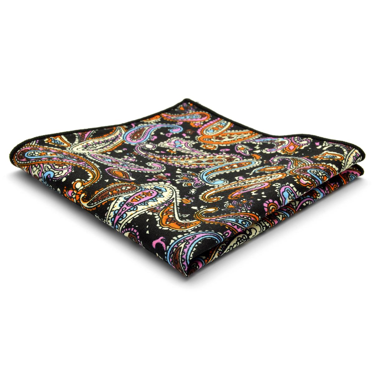 Cravate et mouchoir de poitrine en coton à motif floral vintage - Rouge et bleu Rouge, Bleu Cravate et mouchoir de poitrine en coton à motif floral vintage - Rouge et bleu Rouge, Bleu