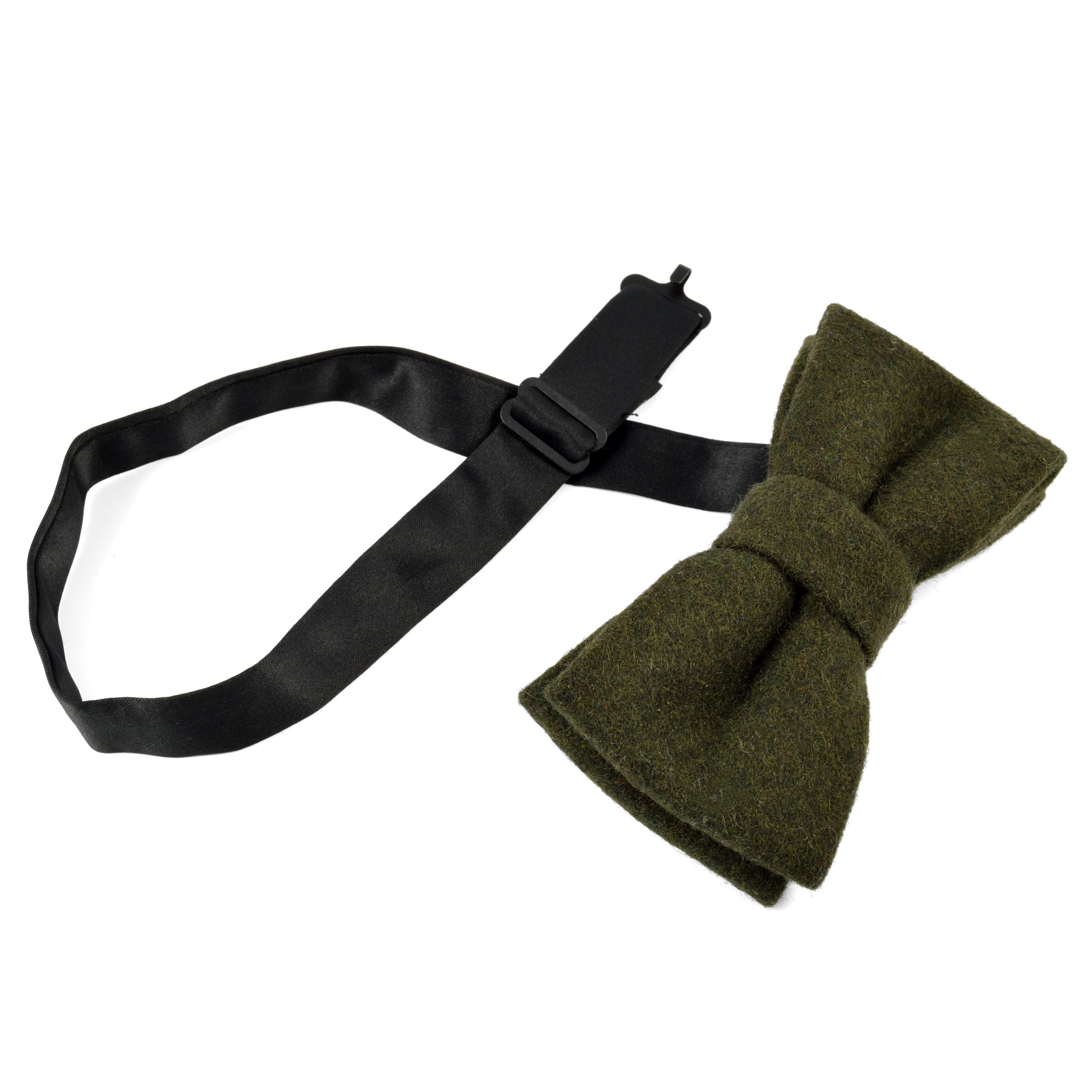 Oliivinvihreä Käsintehty Villarusetti - 2