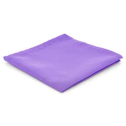 Semplice fazzoletto da taschino viola chiaro
