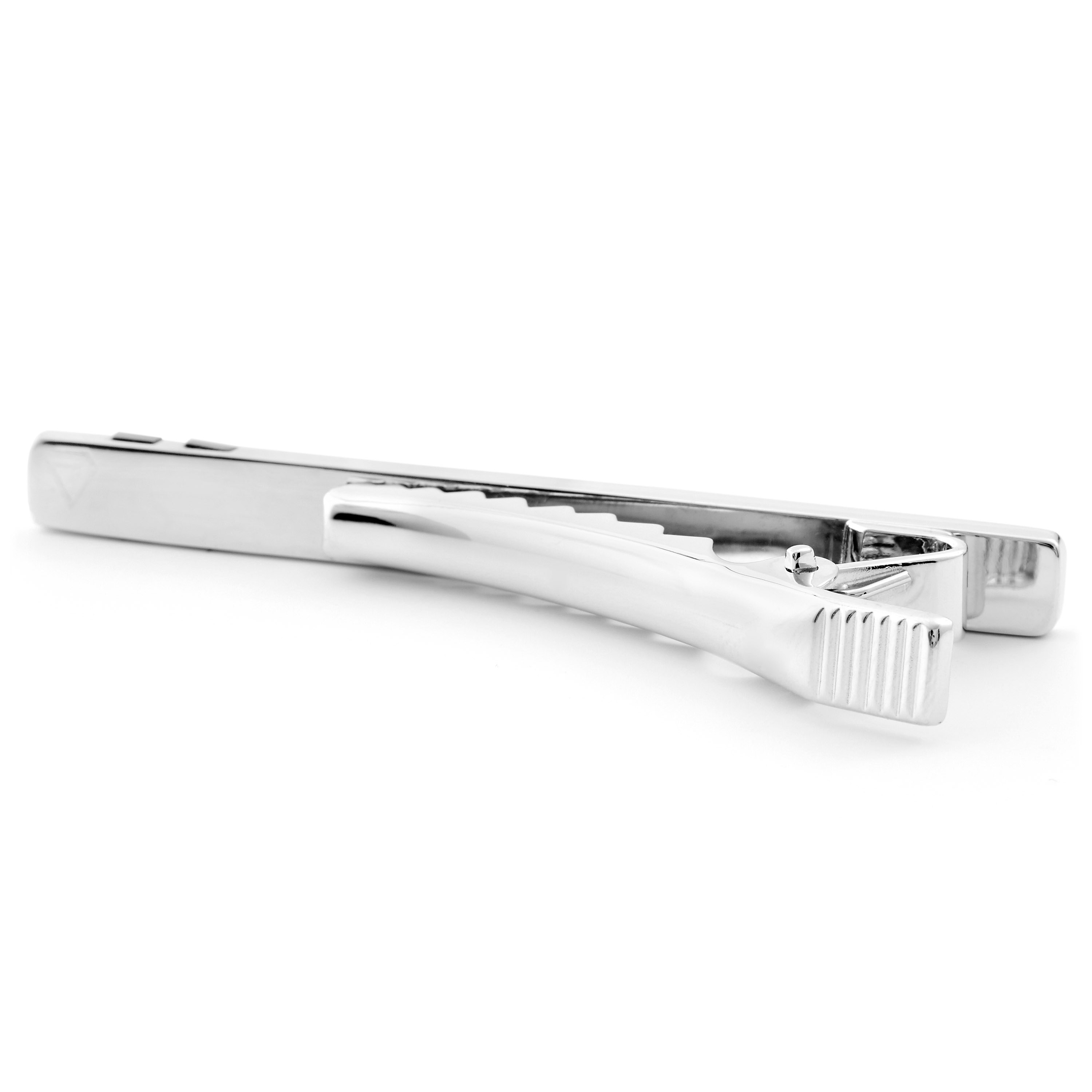 Kravatová spona Striebro 925 s achátovými prúžkami - 2