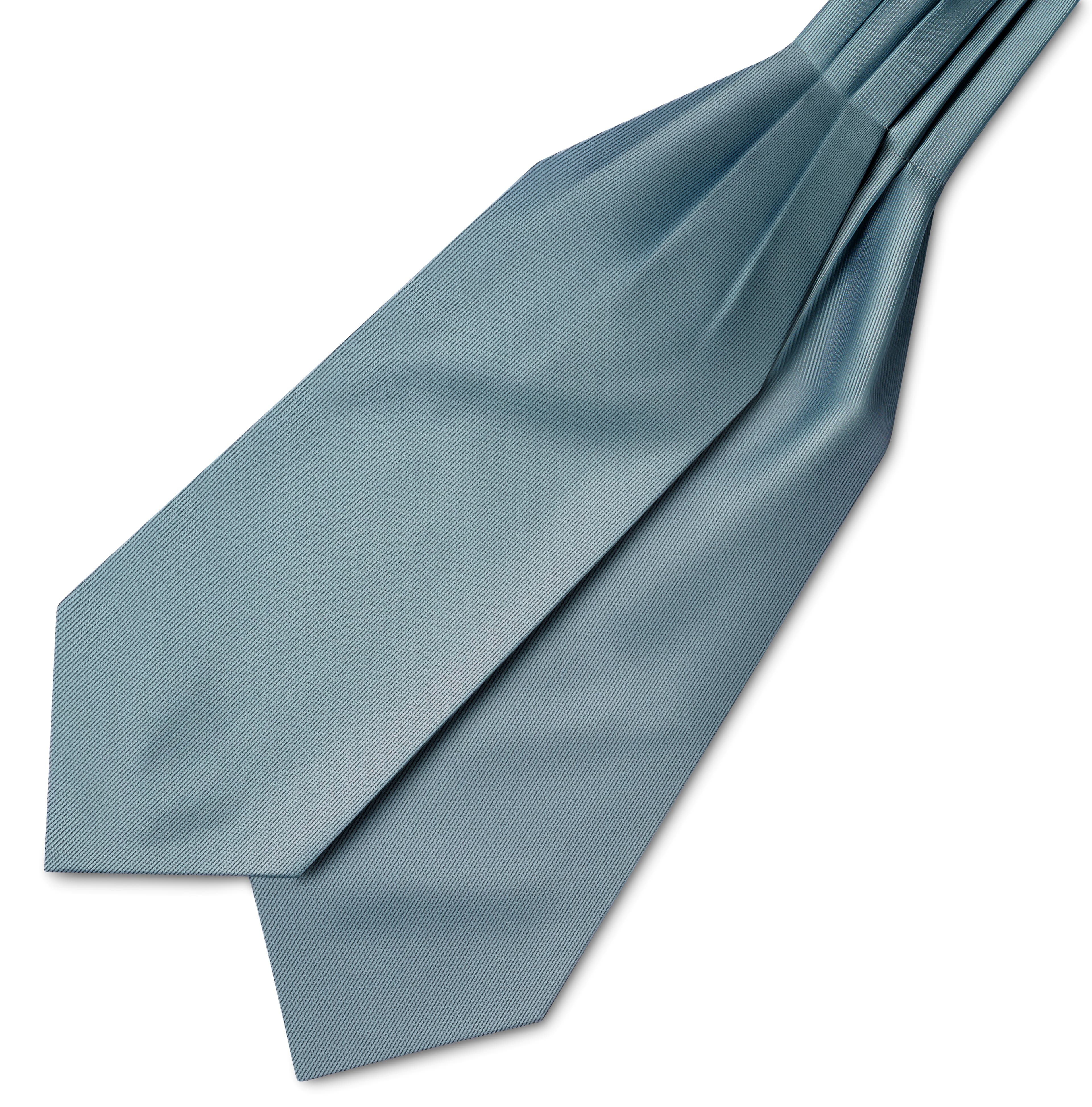 Smoke Grey Grosgrain Cravat