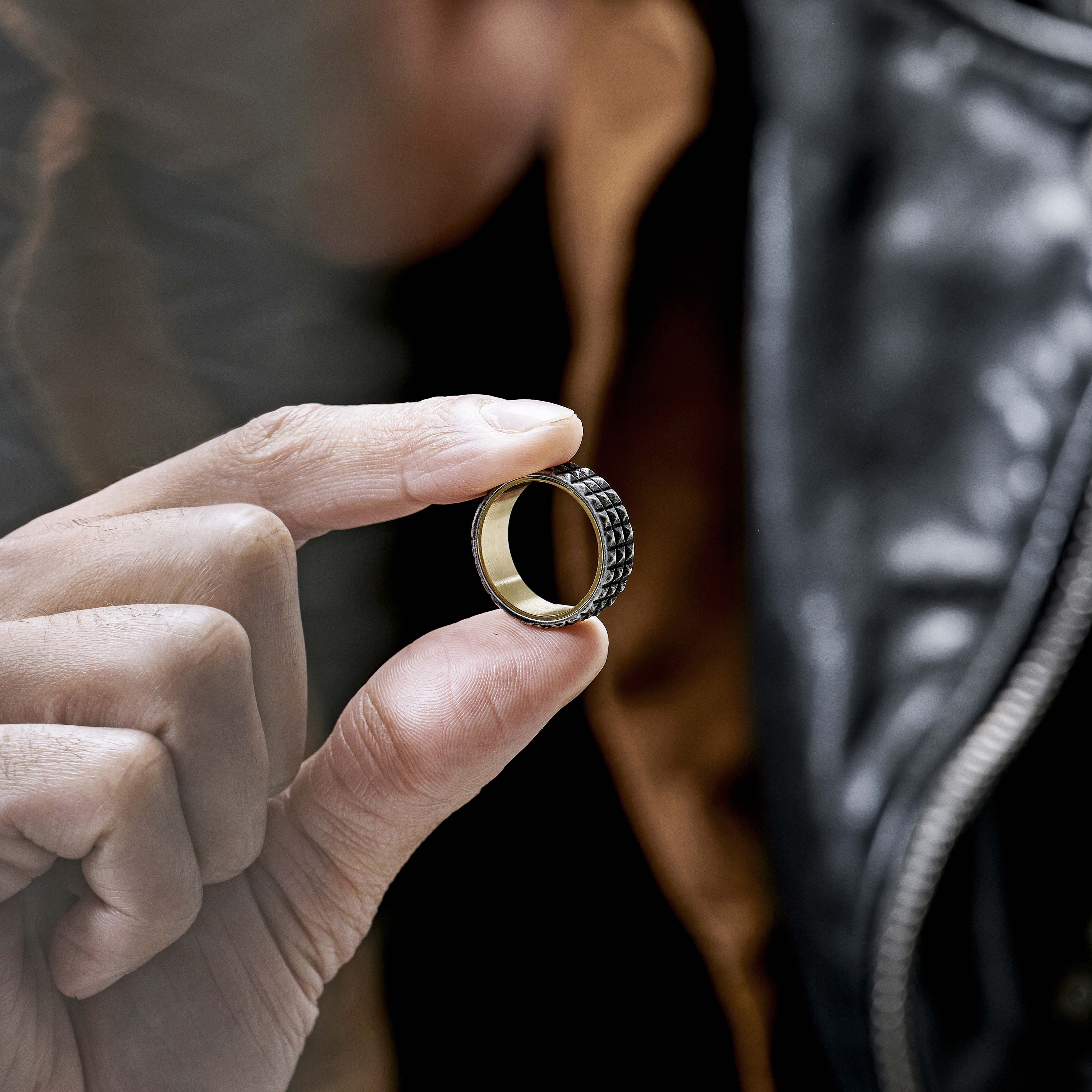 Pearce Pyramis Vintage and Gold-tone Ring - 2