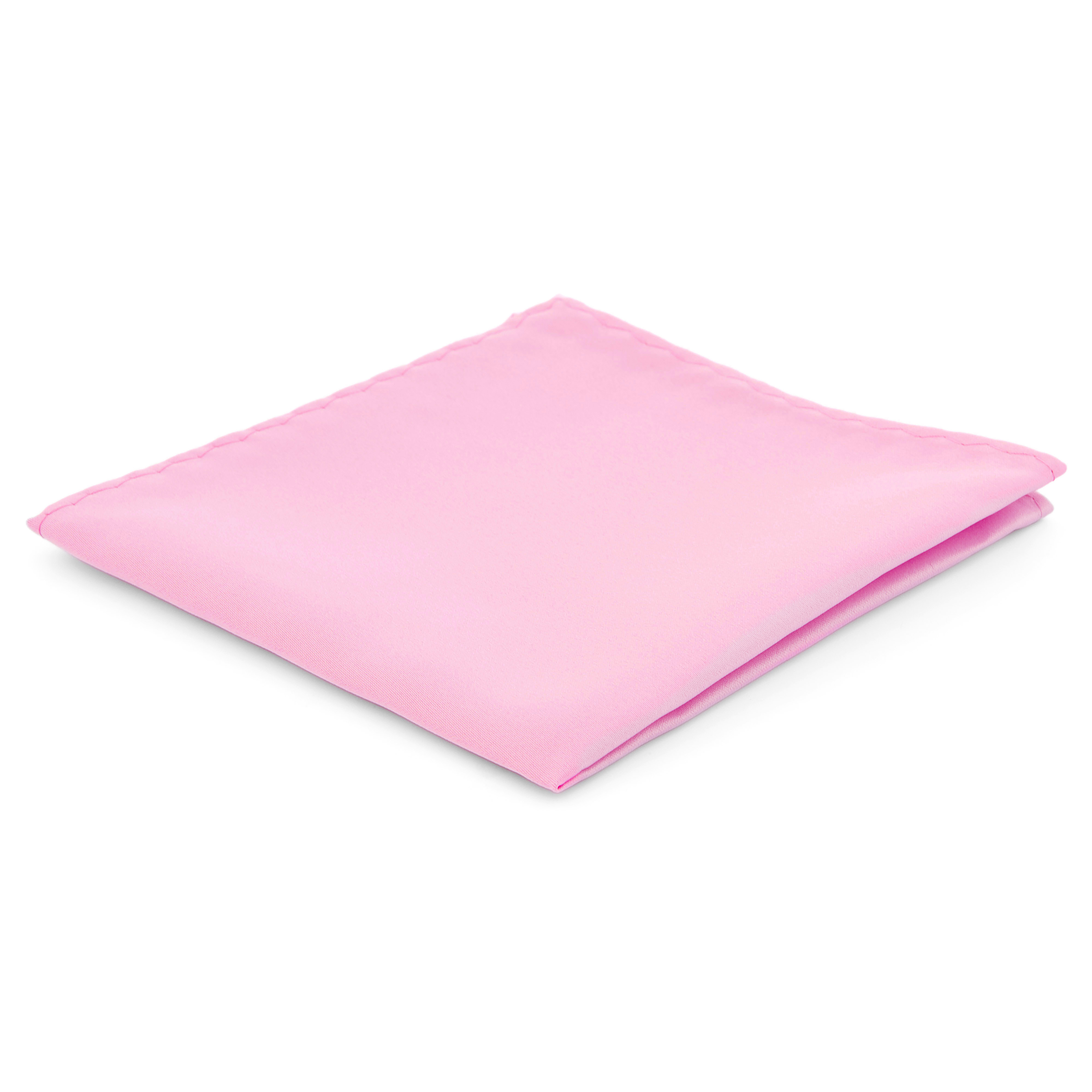 Ljusrosa Enkel Bröstnäsduk - 1