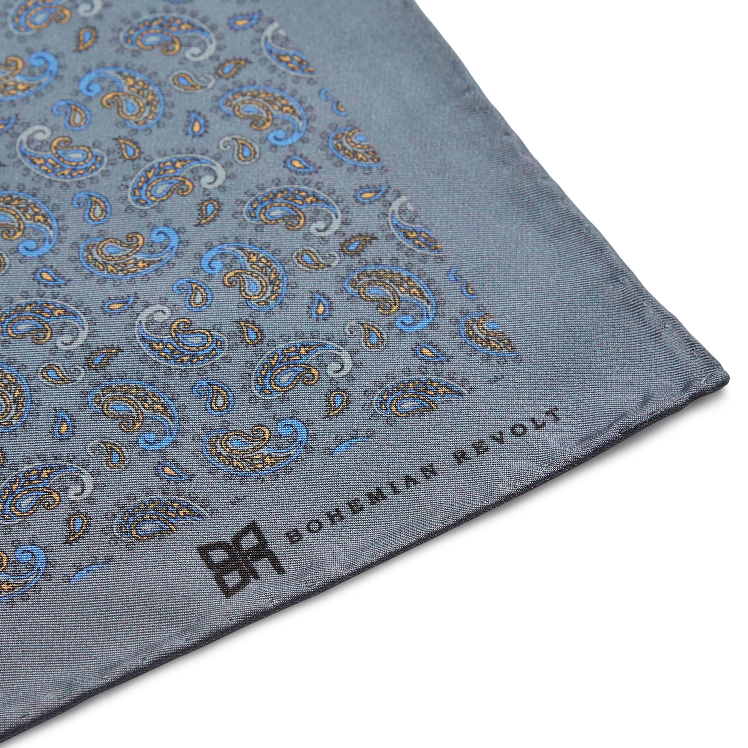 Ben Boho Seiden Einstecktuch - 4