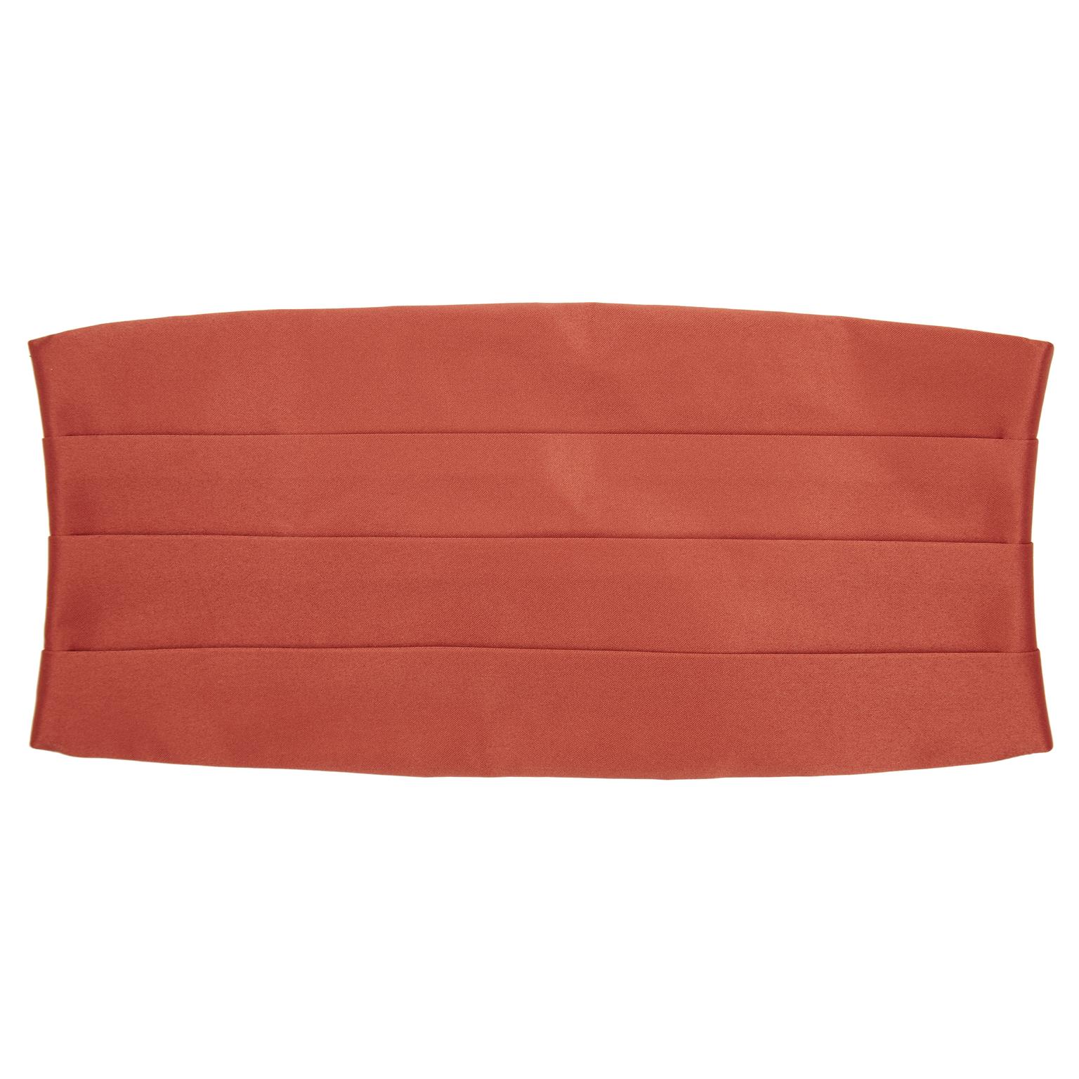 Faixa de Smoking Terracota Basic Faixa de Smoking Terracota Basic